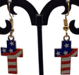 Americana Cross Earrings