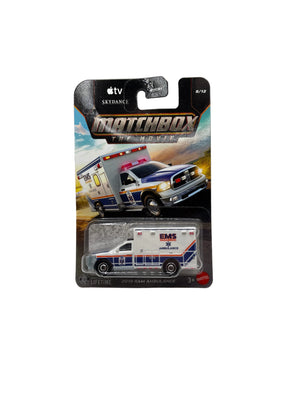 Matchbox 2019 Ram Ambulance Diecast white