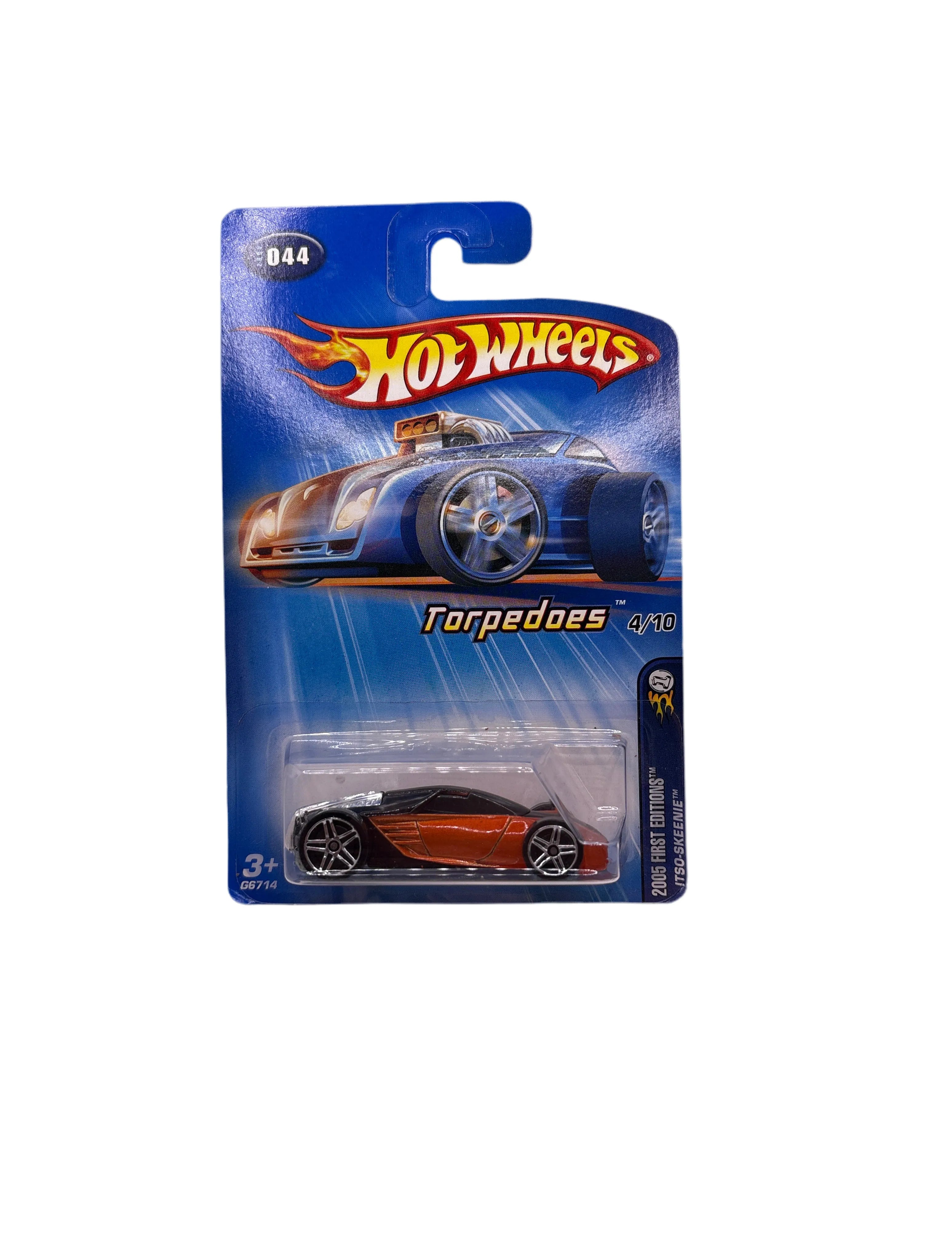 Hot Wheels Itso-Skeenie Diecast orange