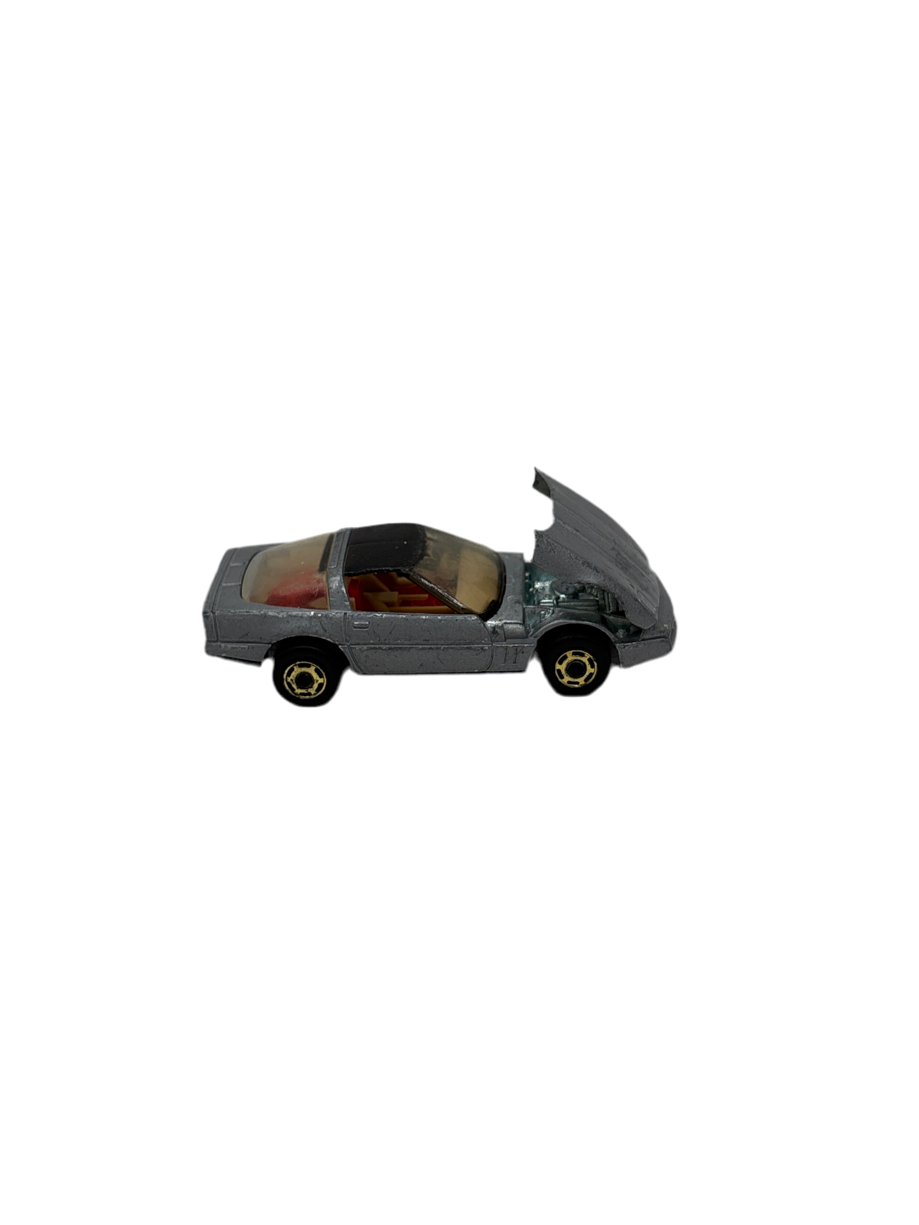 Hot Wheels 80s Corvette Diecast silver
