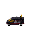 MBX ‘14 Ford Transit News Van Diecast Grey