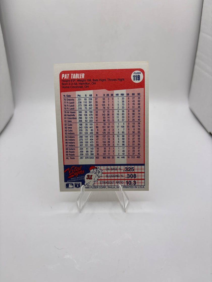 Fleer Pat Tabler