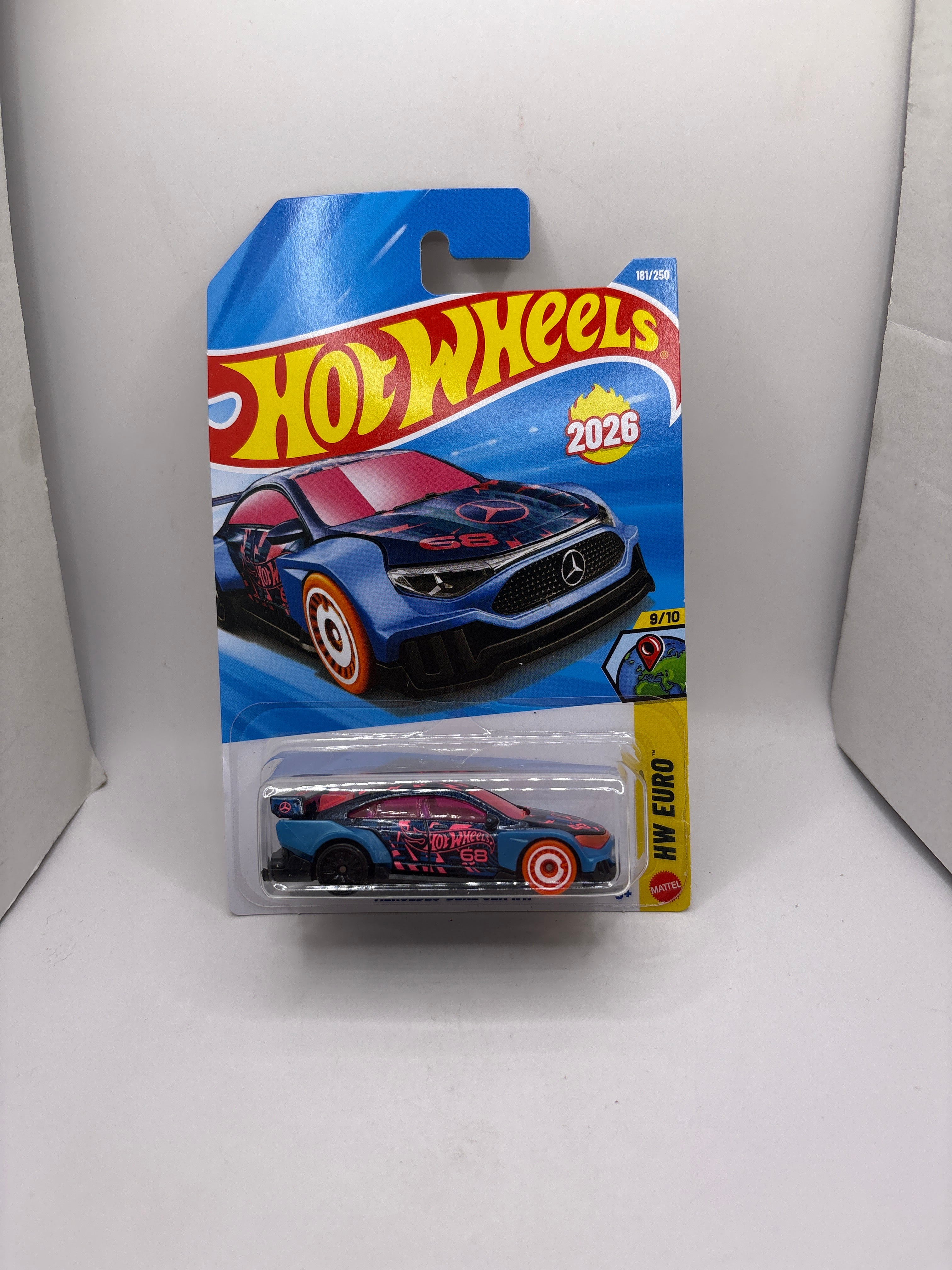 Hot Wheels Mercedes-Benz CLA HW Diecast blue