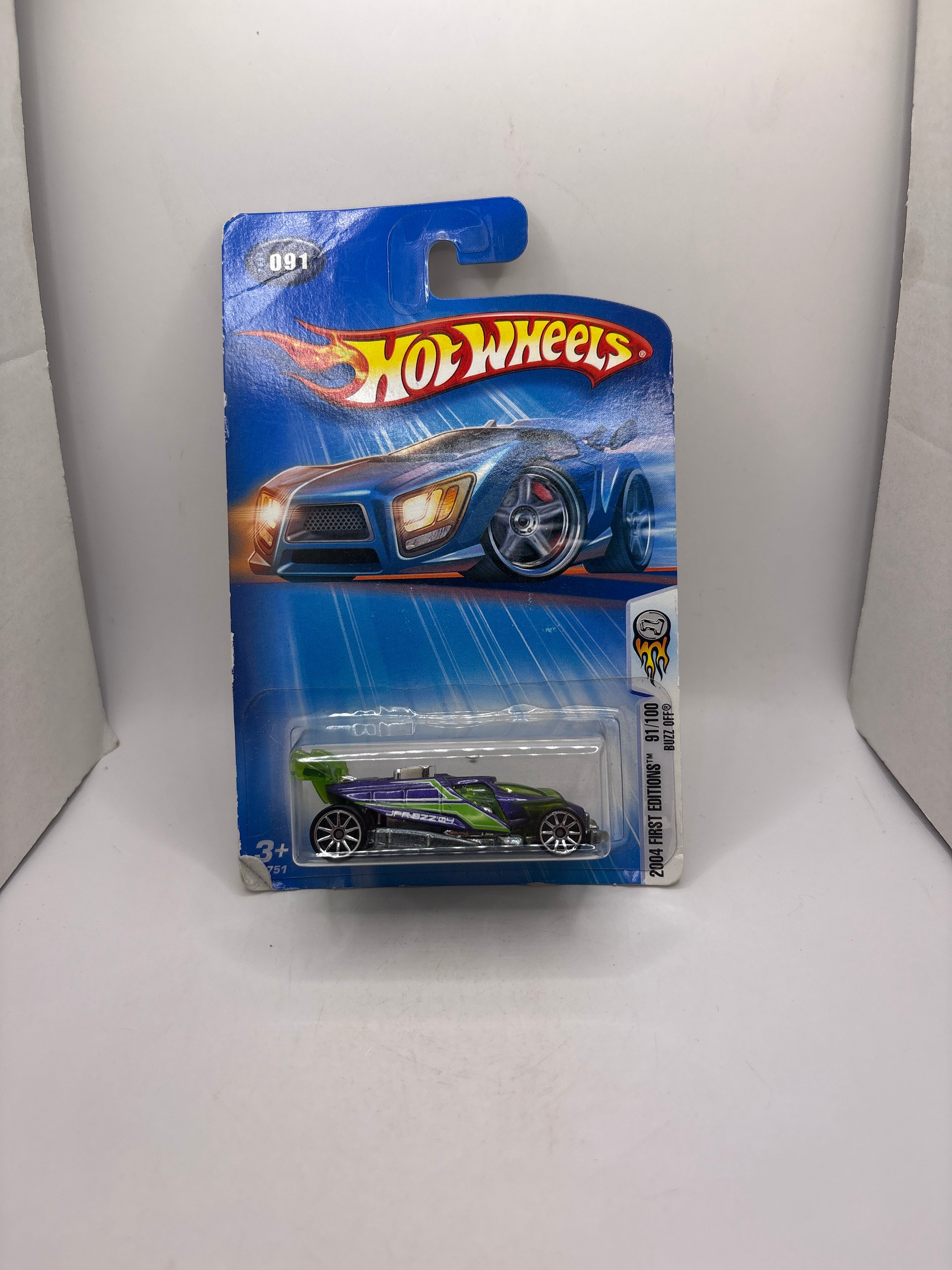 Hot Wheels Buzz Off Diecast blue