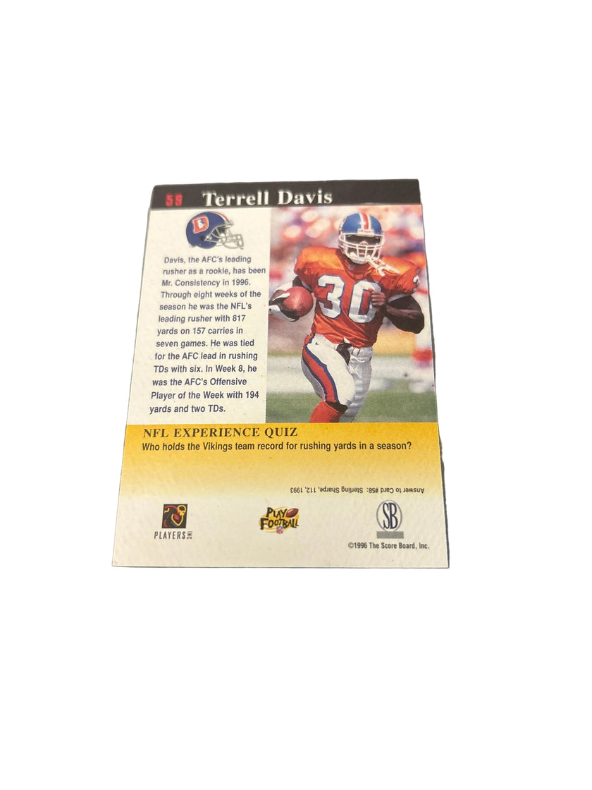 NFL Experience Terrell Davis