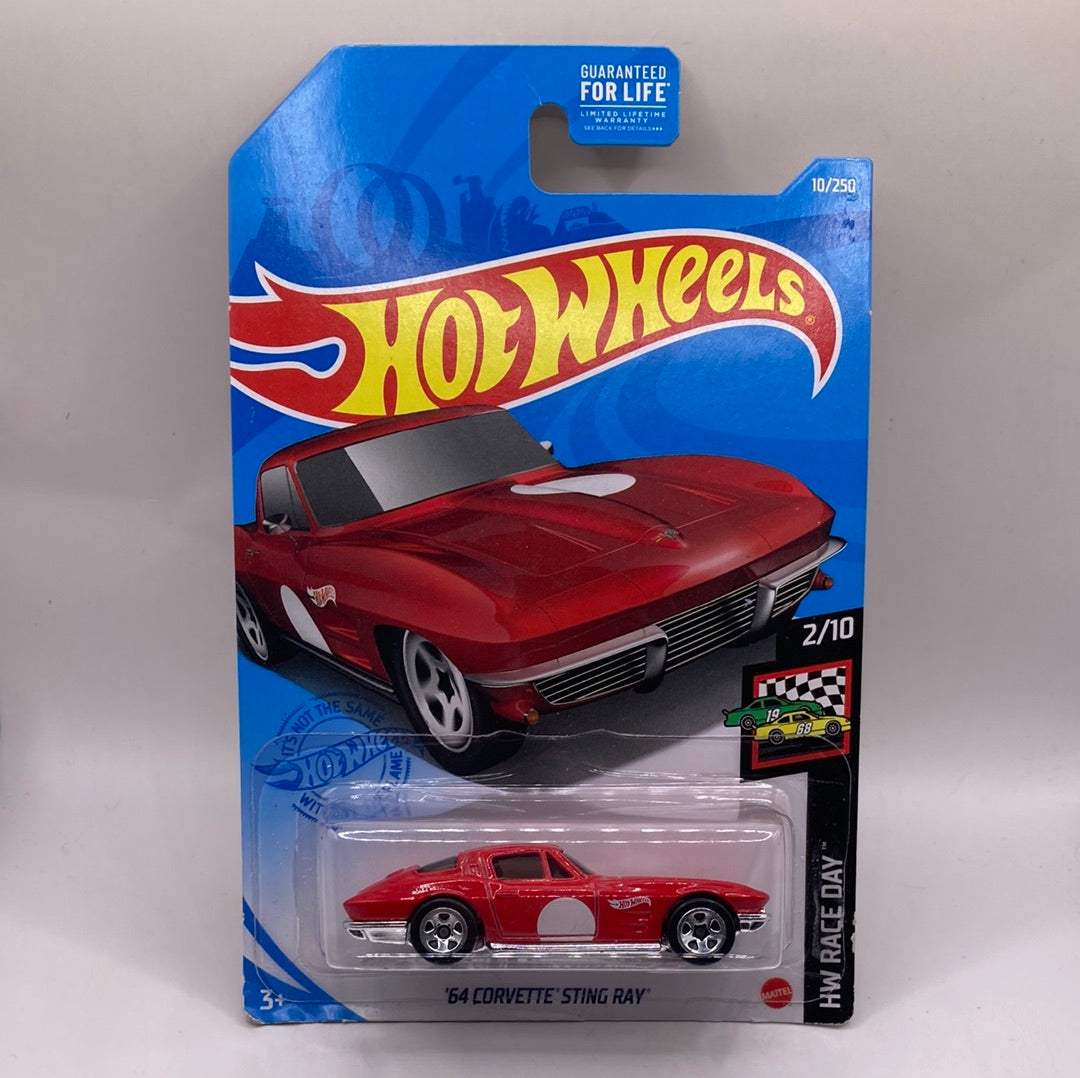 Hot Wheels 64 Corvette Sting Ray Diecast