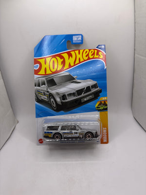 Hot Wheels Volvo 240 Drift Wagon Diecast silver