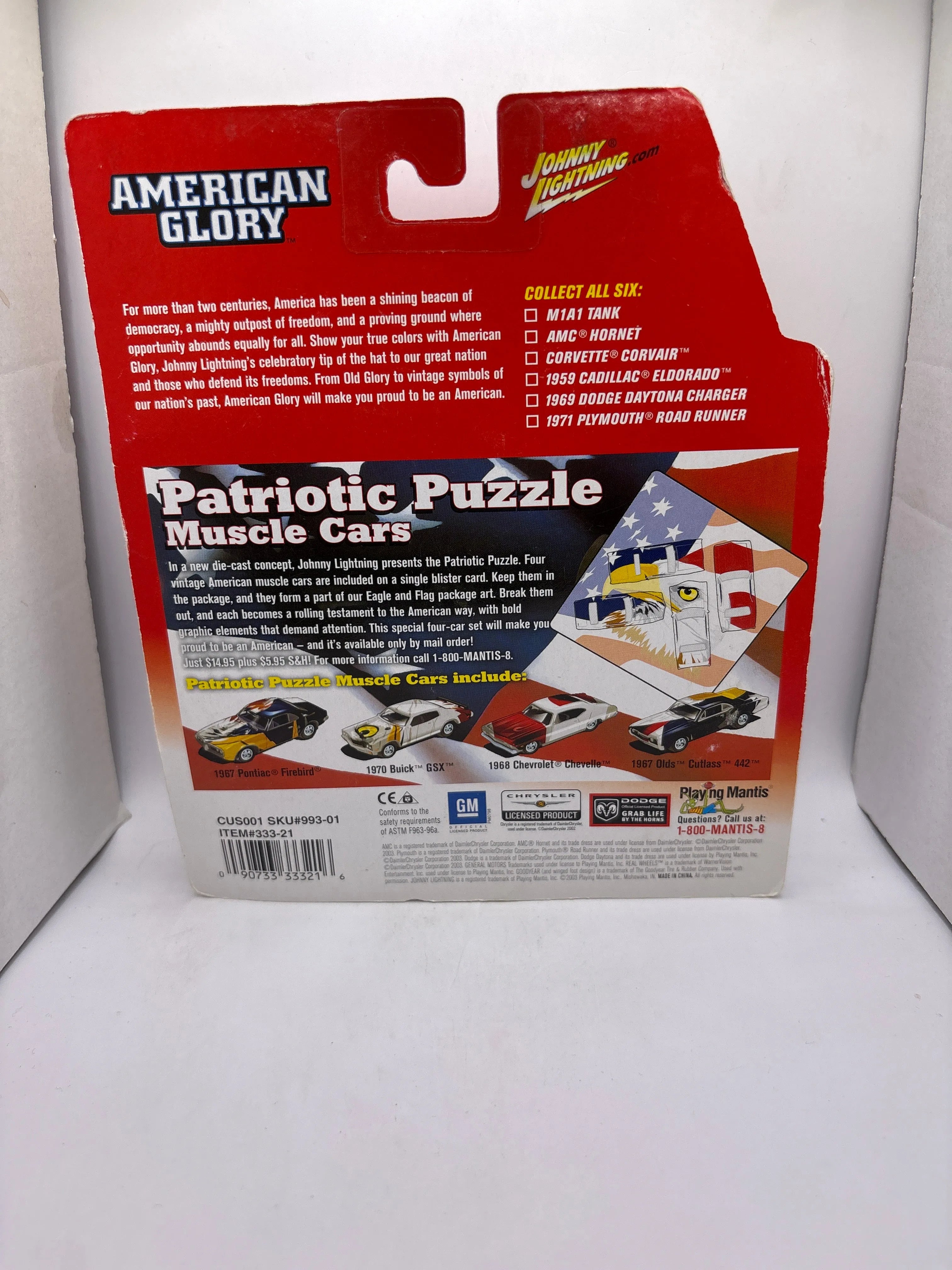 Johnny Lightning 1959 Cadillac Eldorado Diecast