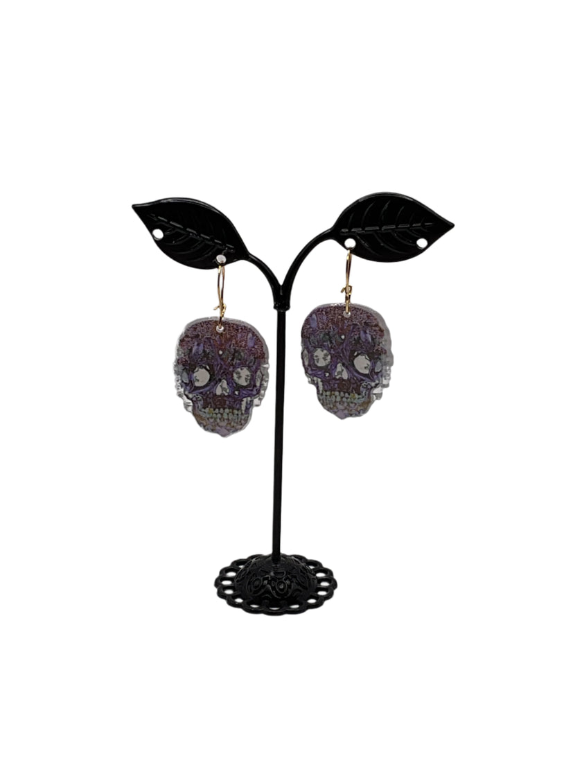 Skull earrings