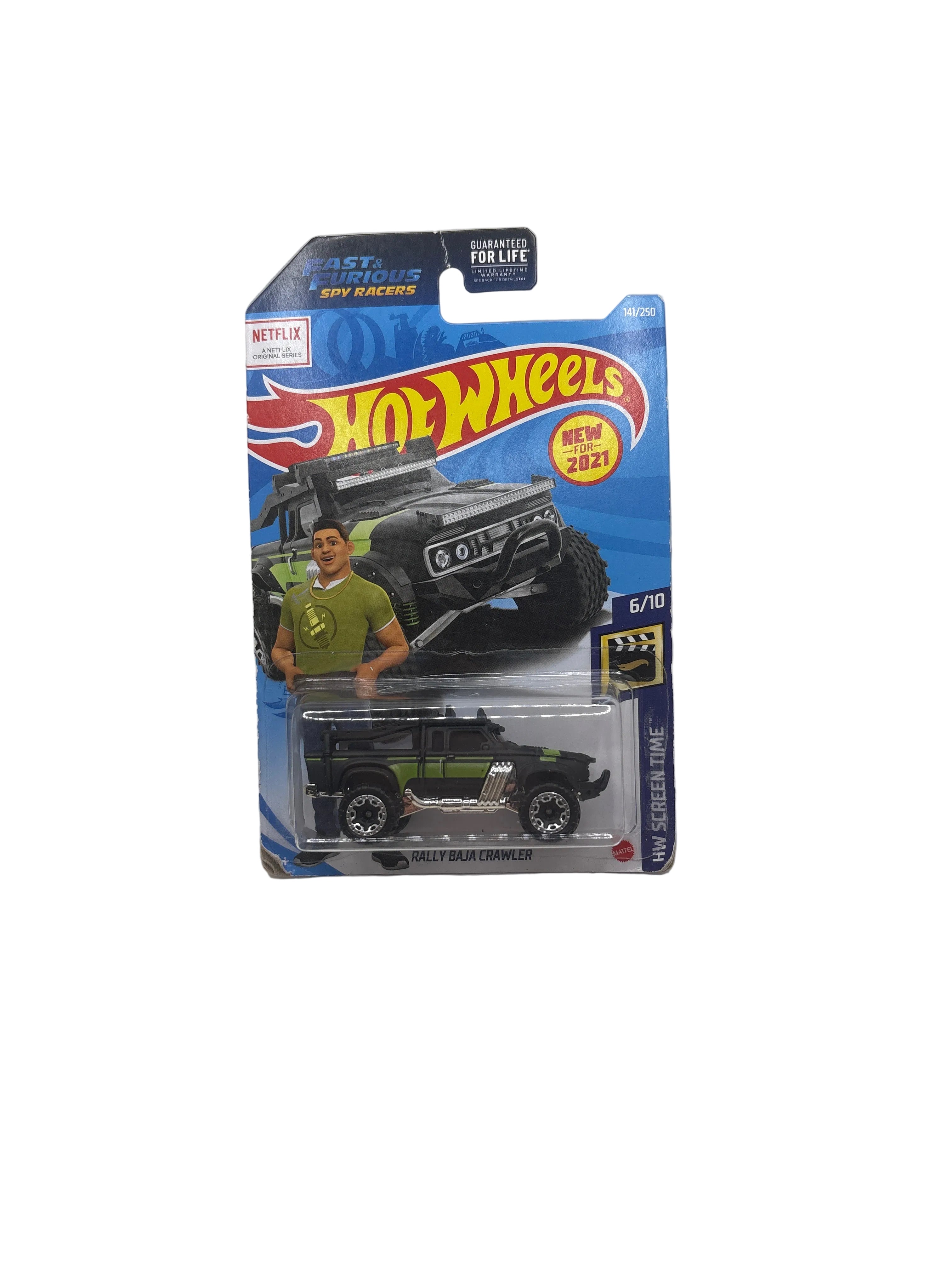 Hot Wheels Rally Baja Crawler Diecast green