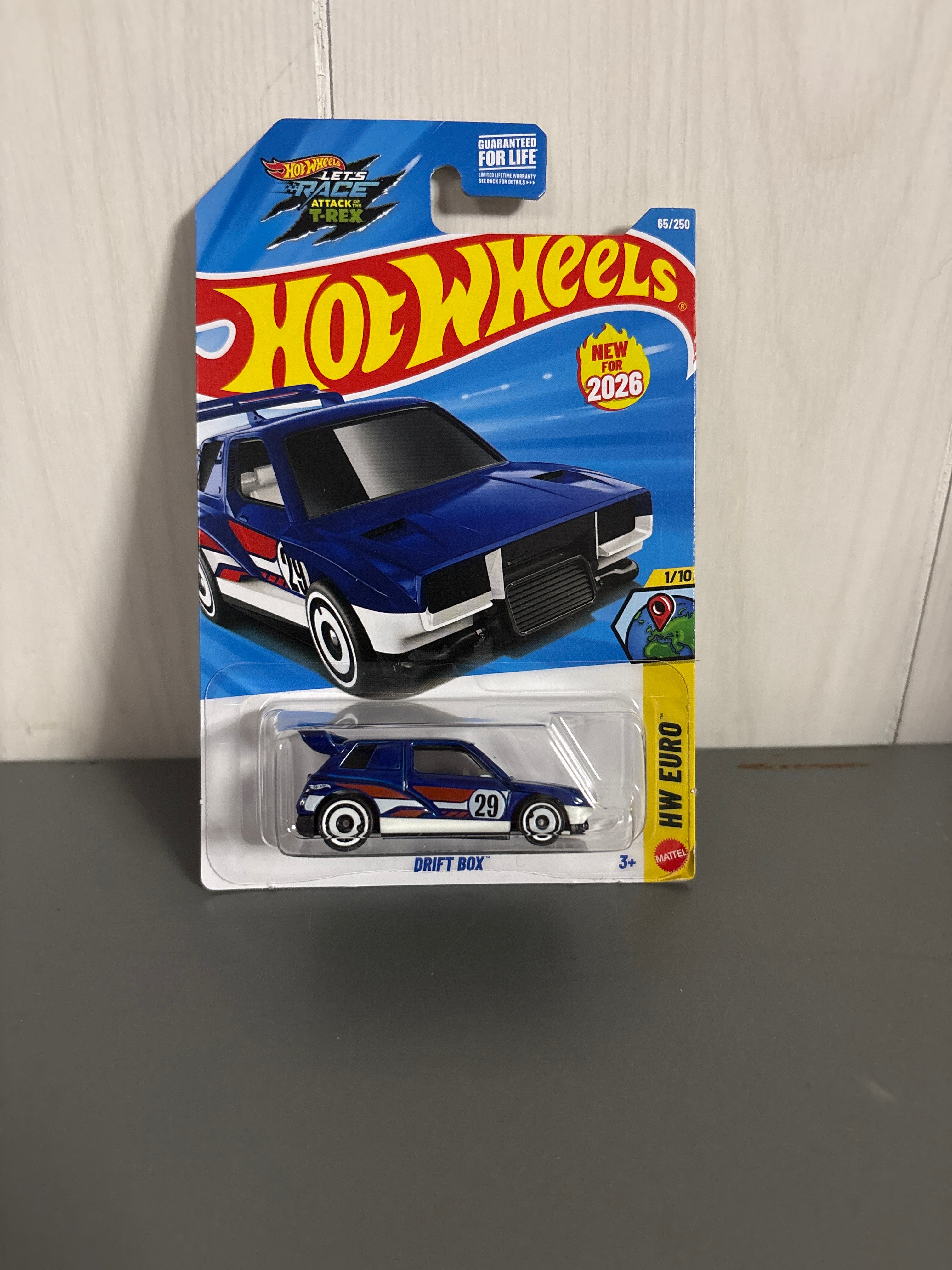 Hot Wheels Drift Box Diecast blue