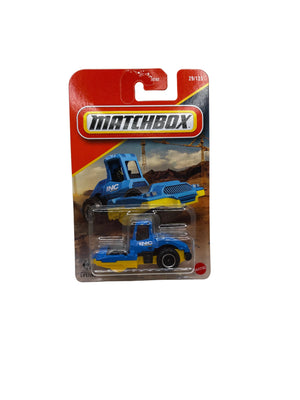 Matchbox Road Roller Diecast blue