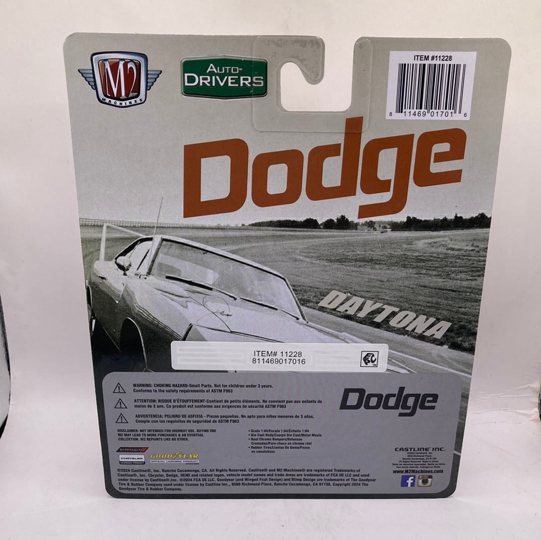 M2 1969 Dodge Charger Daytona HEMI Diecast