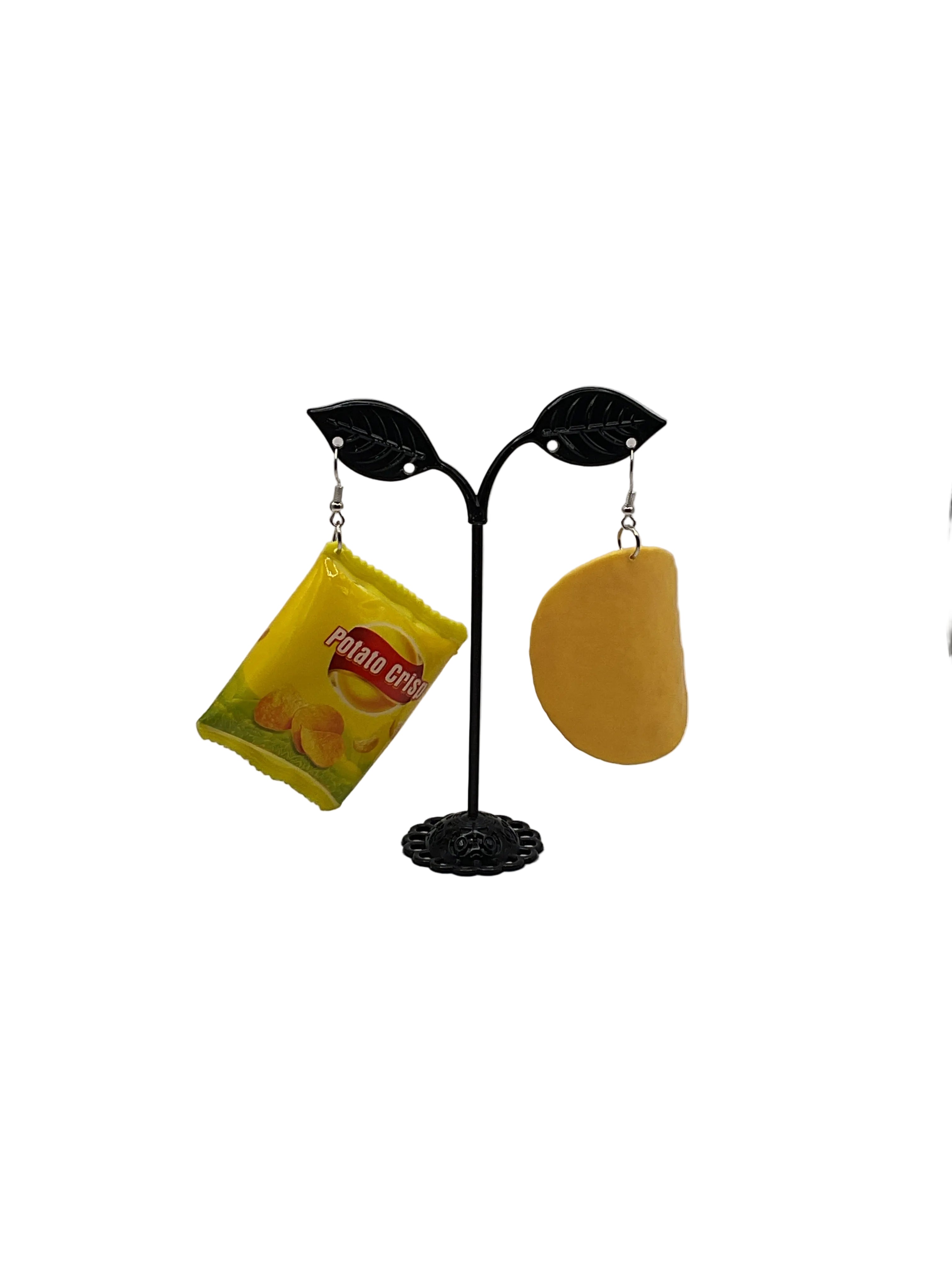 Potato Chip Earrings