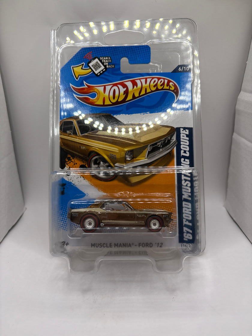 Hot Wheels 67 Ford Mustang Coupe Diecast
