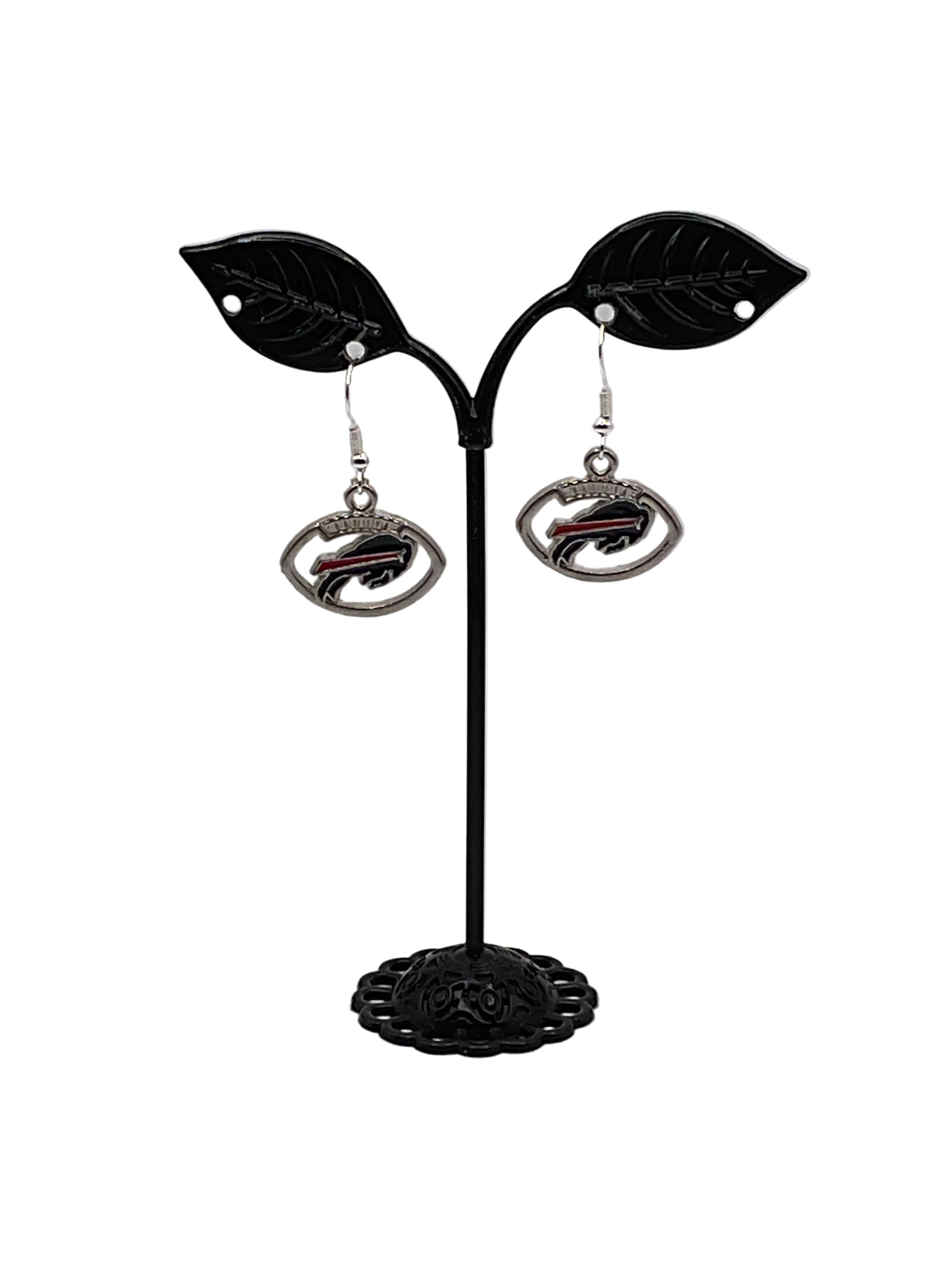 Football Shaped Football Earrings