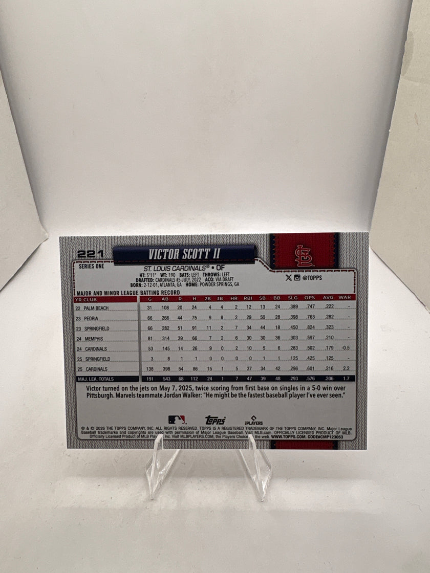 Topps Victor Scott II