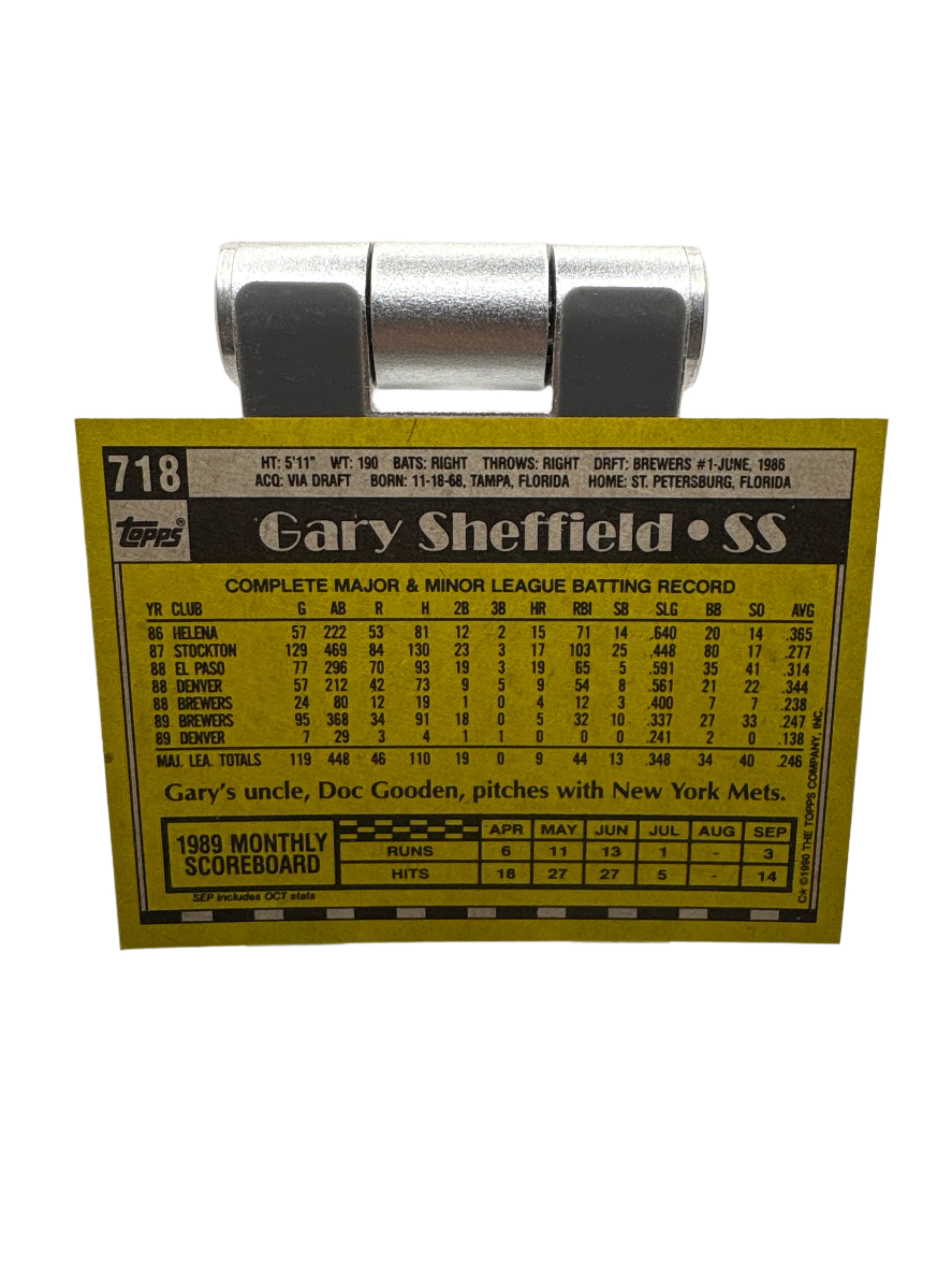 Topps Gary Sheffield