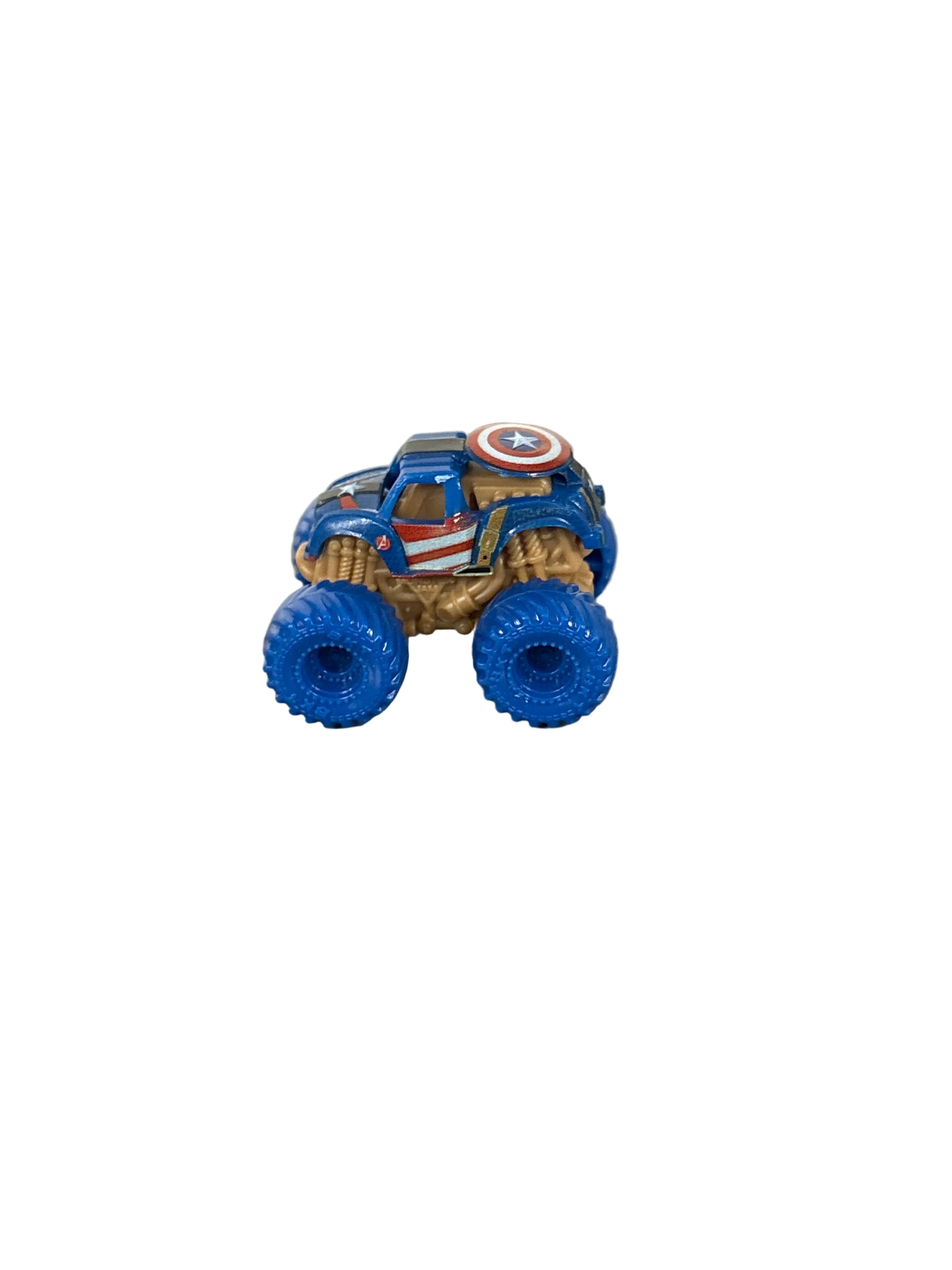Spin Master Captain America Monster Truck Diecast blue