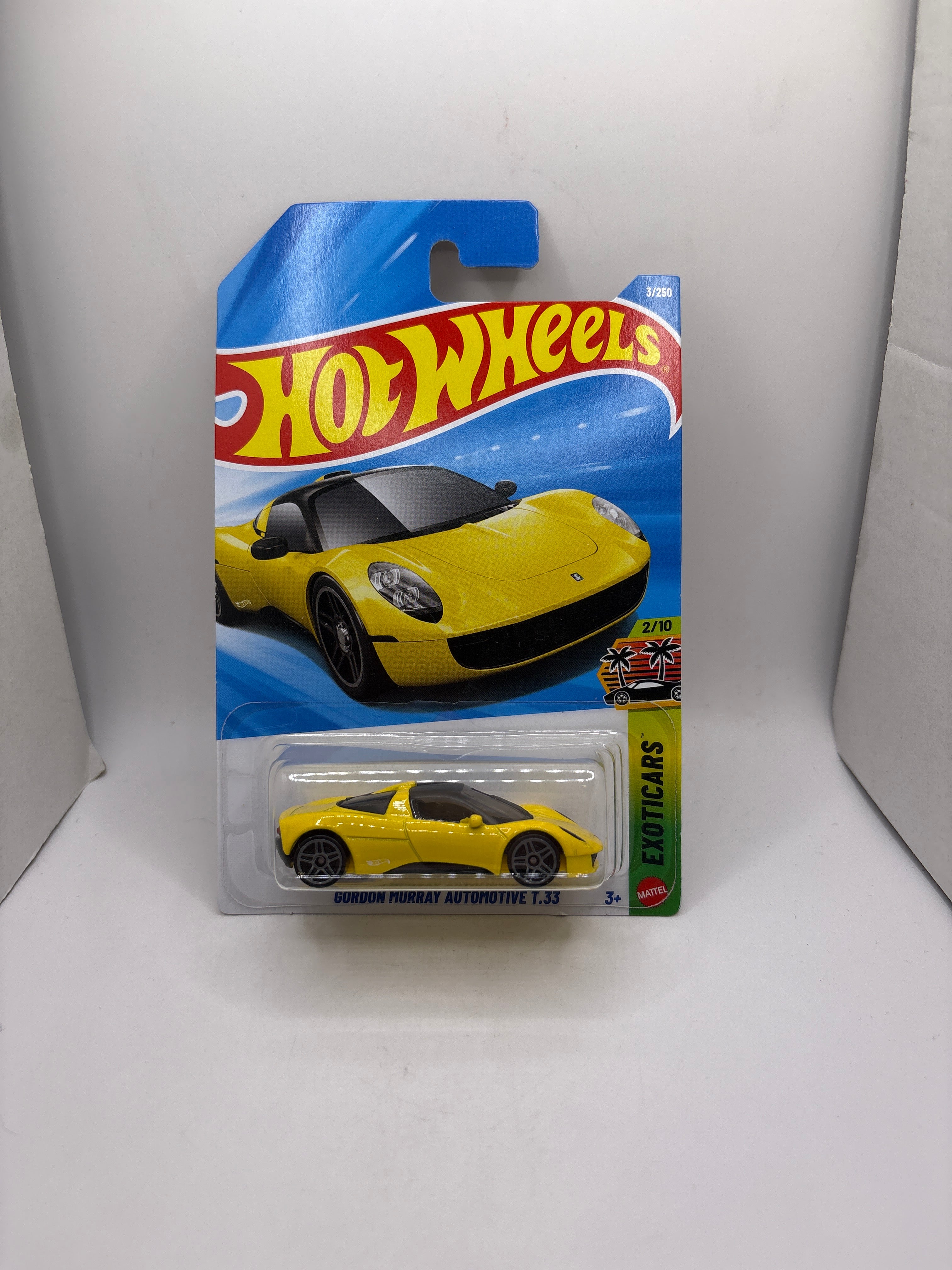 Hot Wheels Gordon Murray Automotive T.33 Diecast yellow