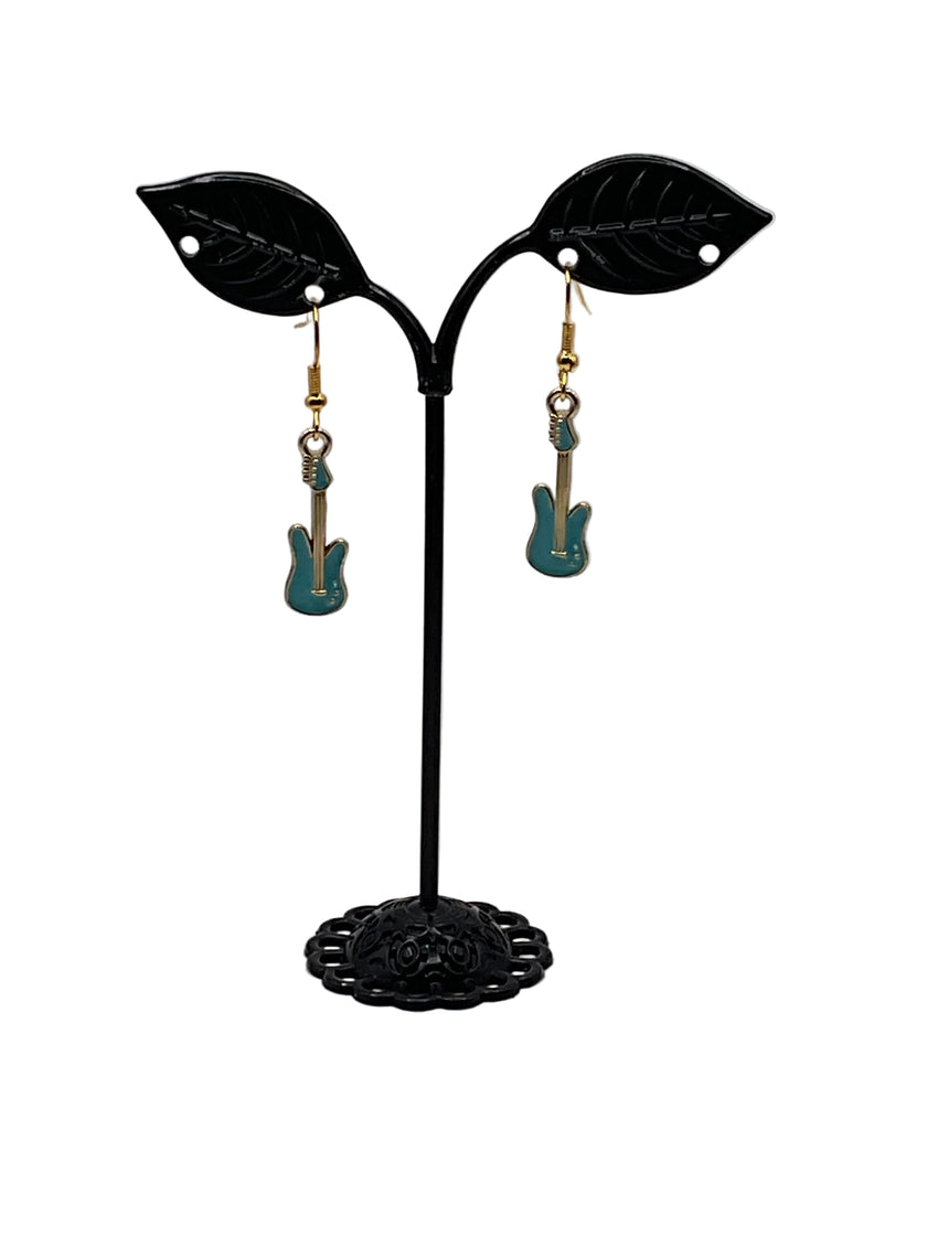 Musical instruments and note earrings