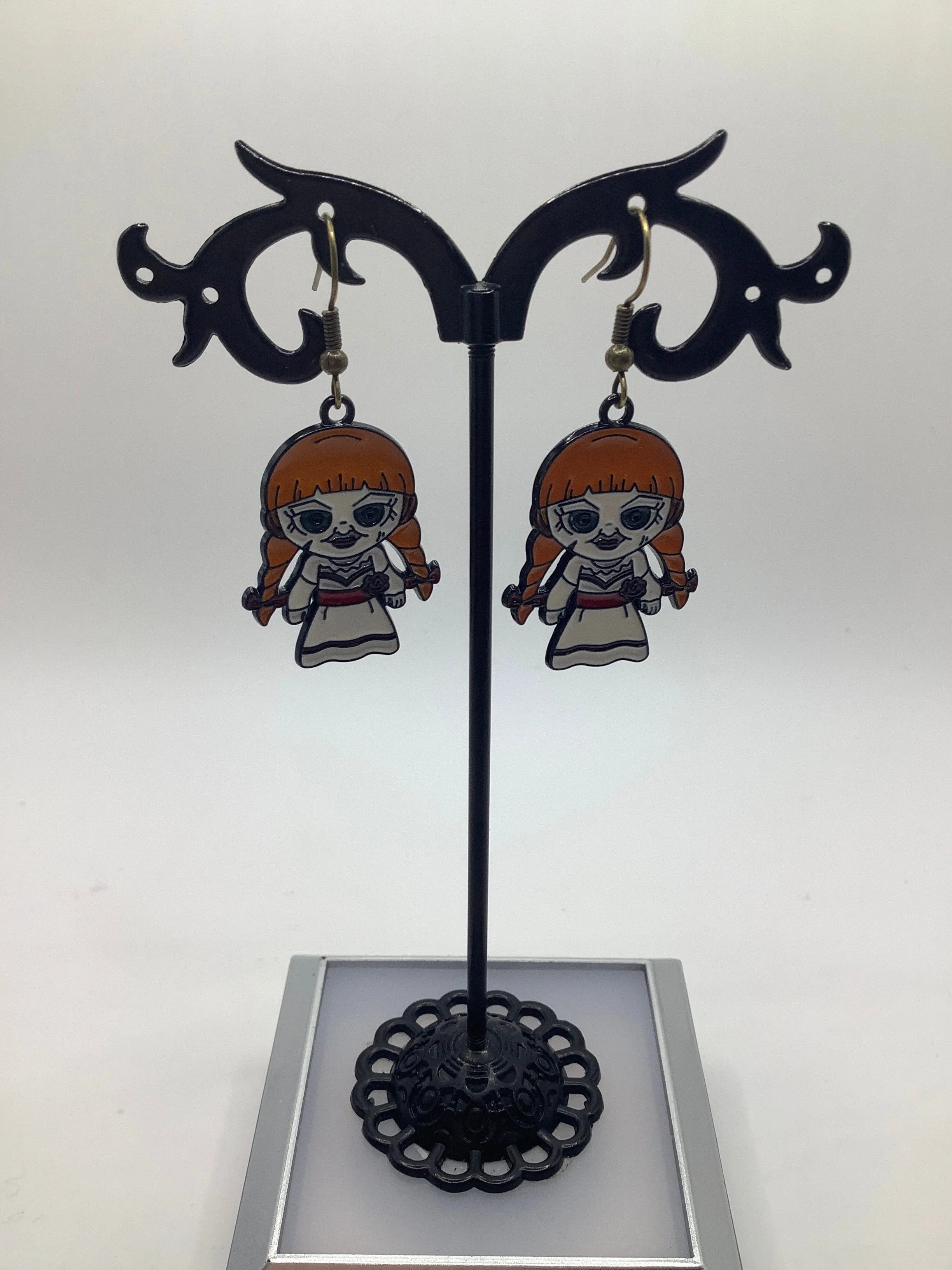 Chucky bride earrings