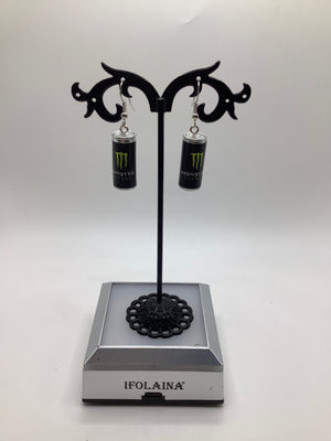 Energy drink earrings