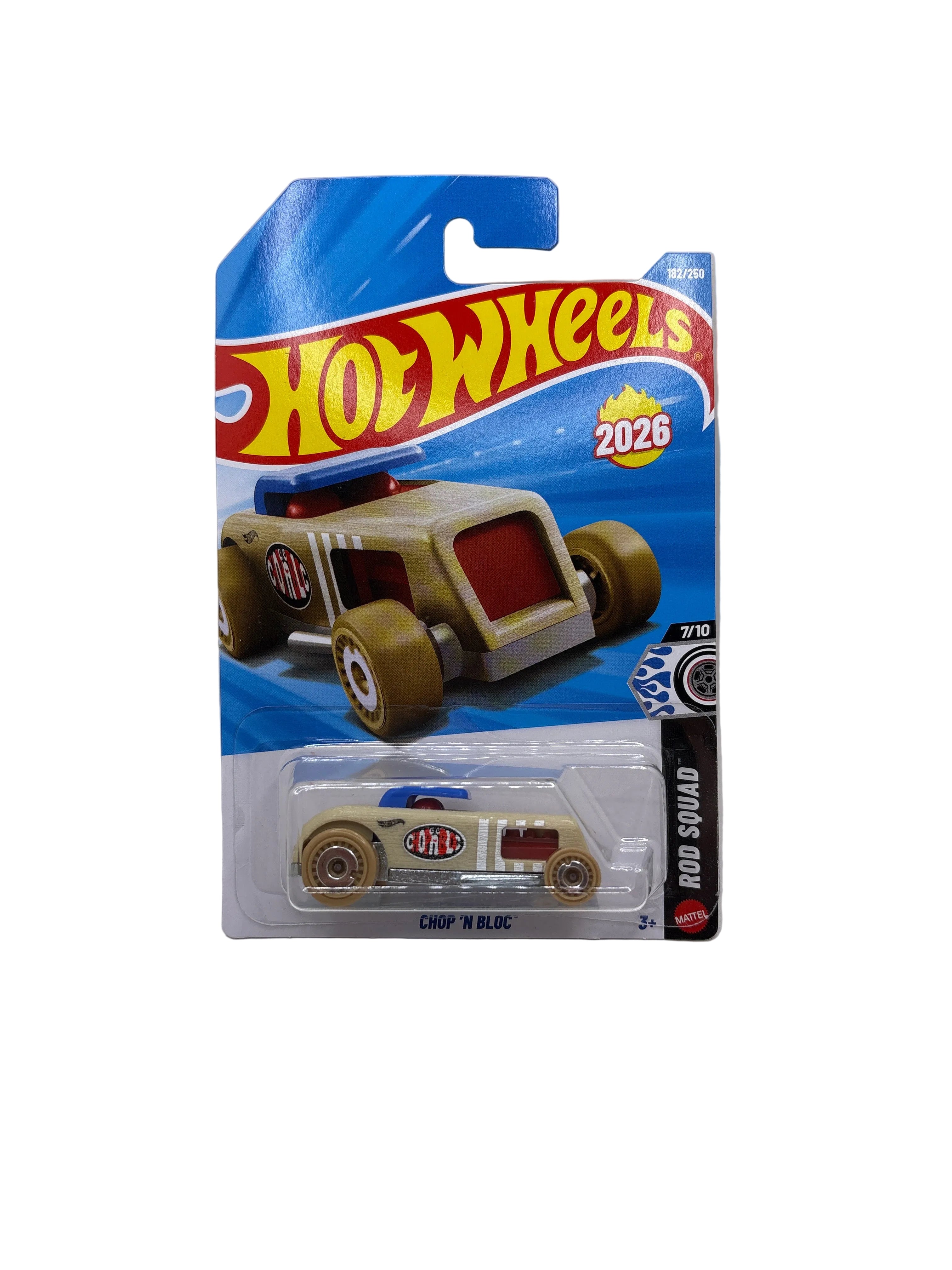 Hot Wheels Chop N Bloc Diecast tan