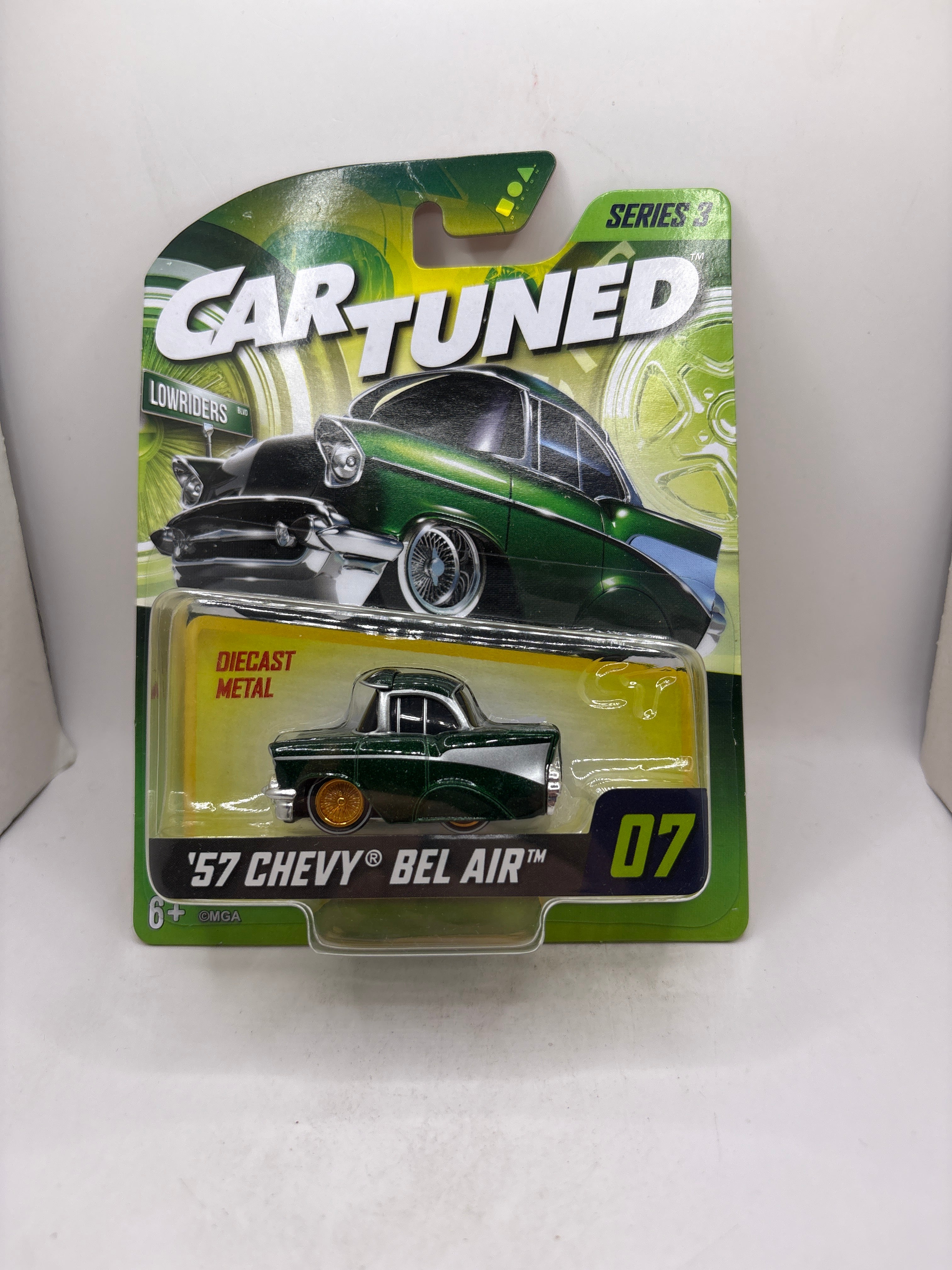 Car Tuned 57 Chevy Bel Air Diecast