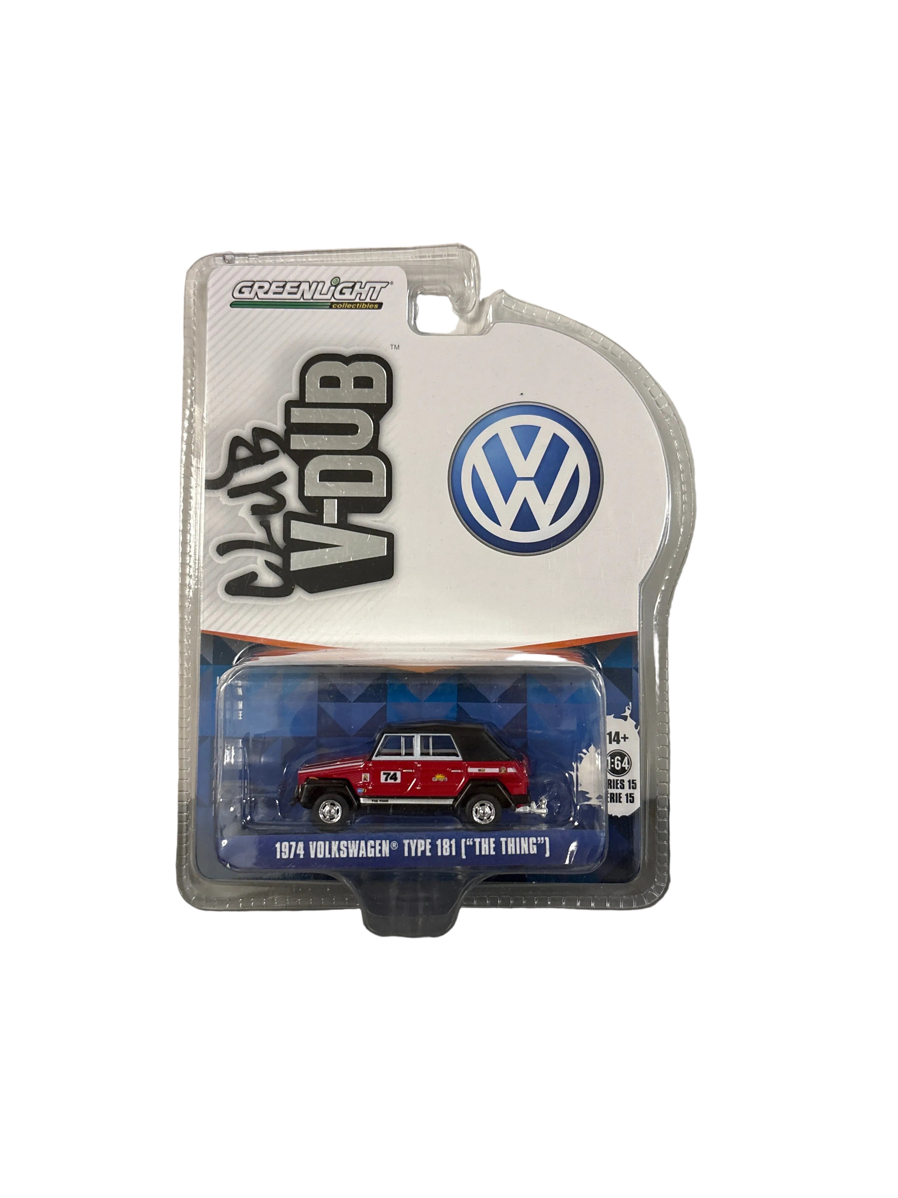 Greenlight 1974 Volkswagen Type 181 (The Thing) Diecast