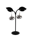 Football Shaped Football Earrings