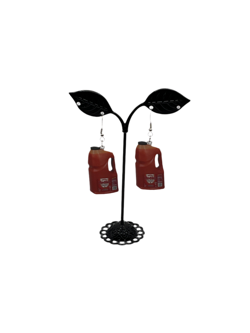 Hot sauce earrings