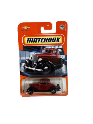 Caja de cerillas 1934 Chevy Master Coupé