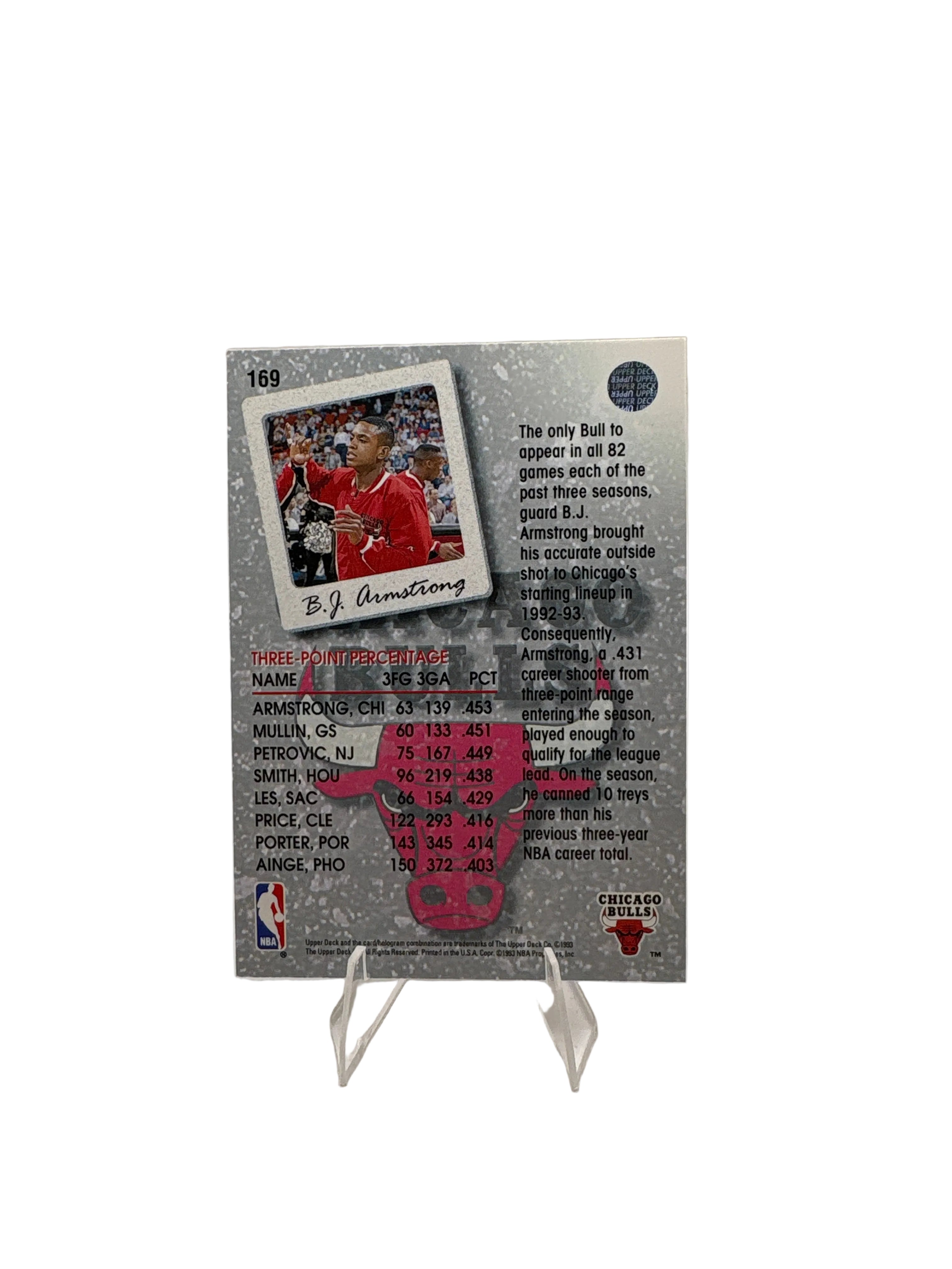 Upper Deck B.J. Armstrong