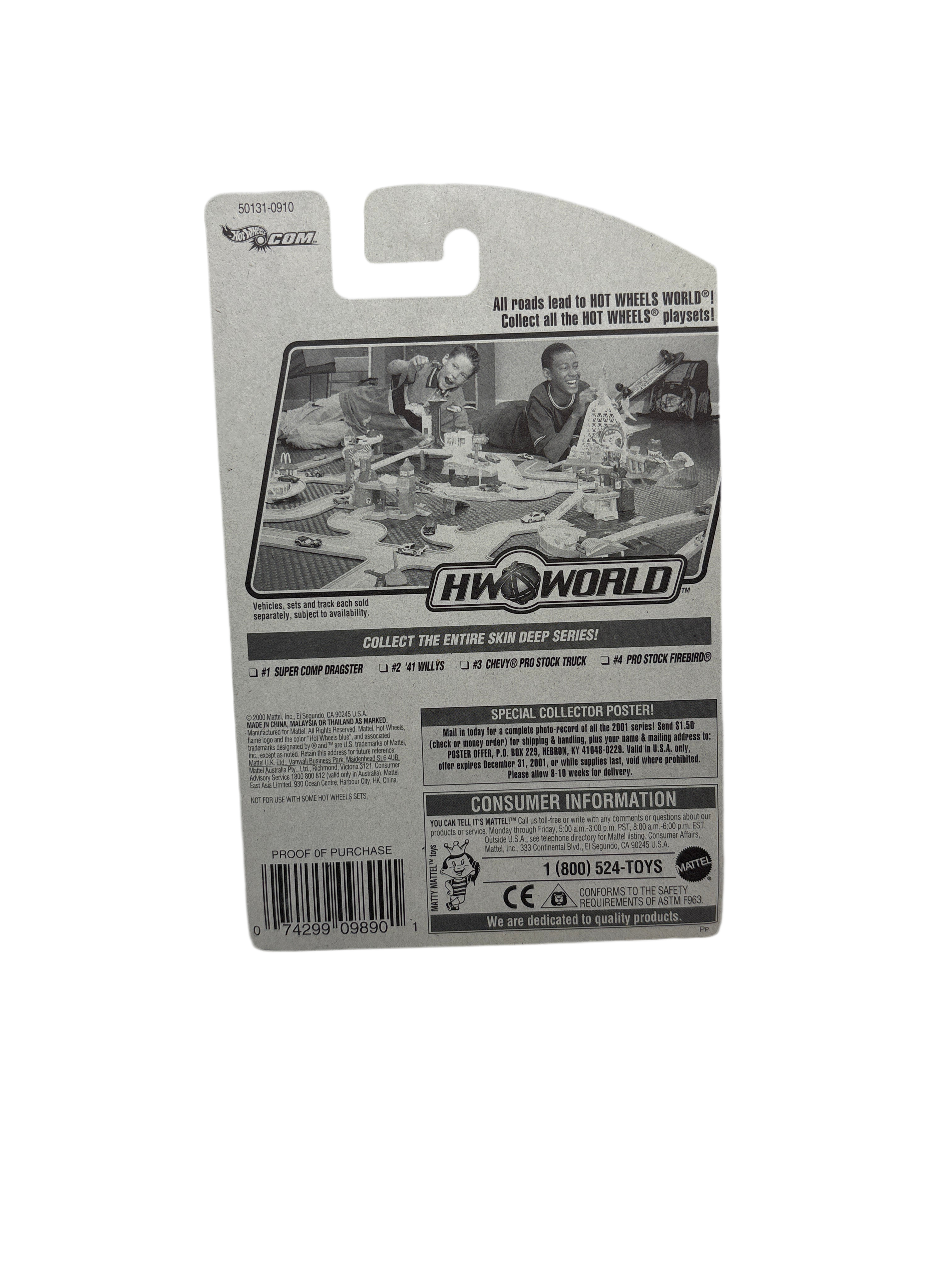 Hot Wheels Super Comp Dragster Diecast Gold