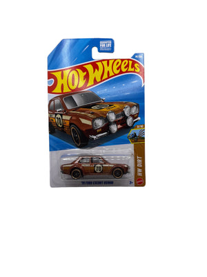 Hot Wheels 70 Ford Escort RS1600 Diecast brown