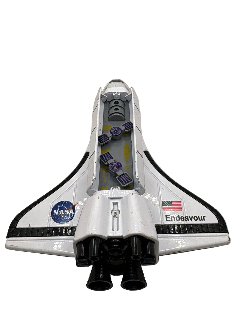In Air Space Shuttle Diecast white