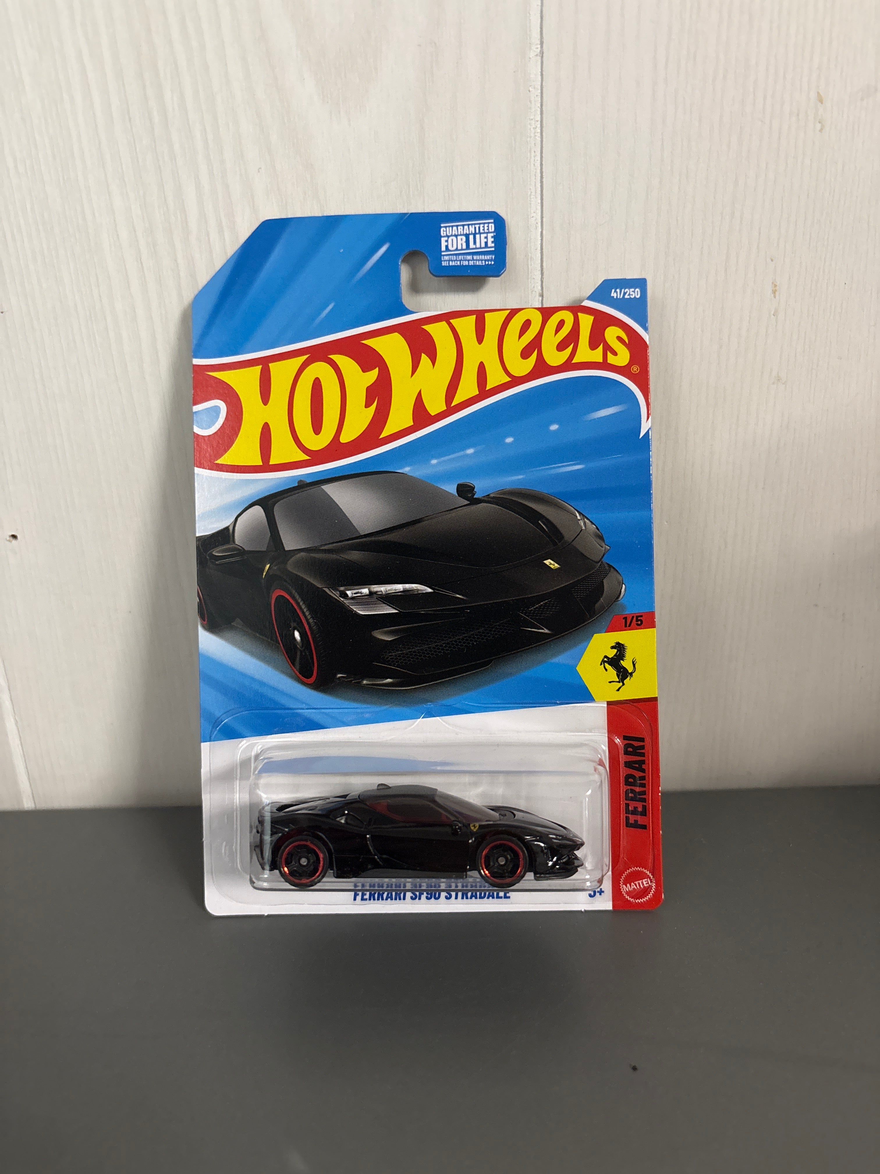 Hot Wheels Ferrari SF90 Stradale Diecast black