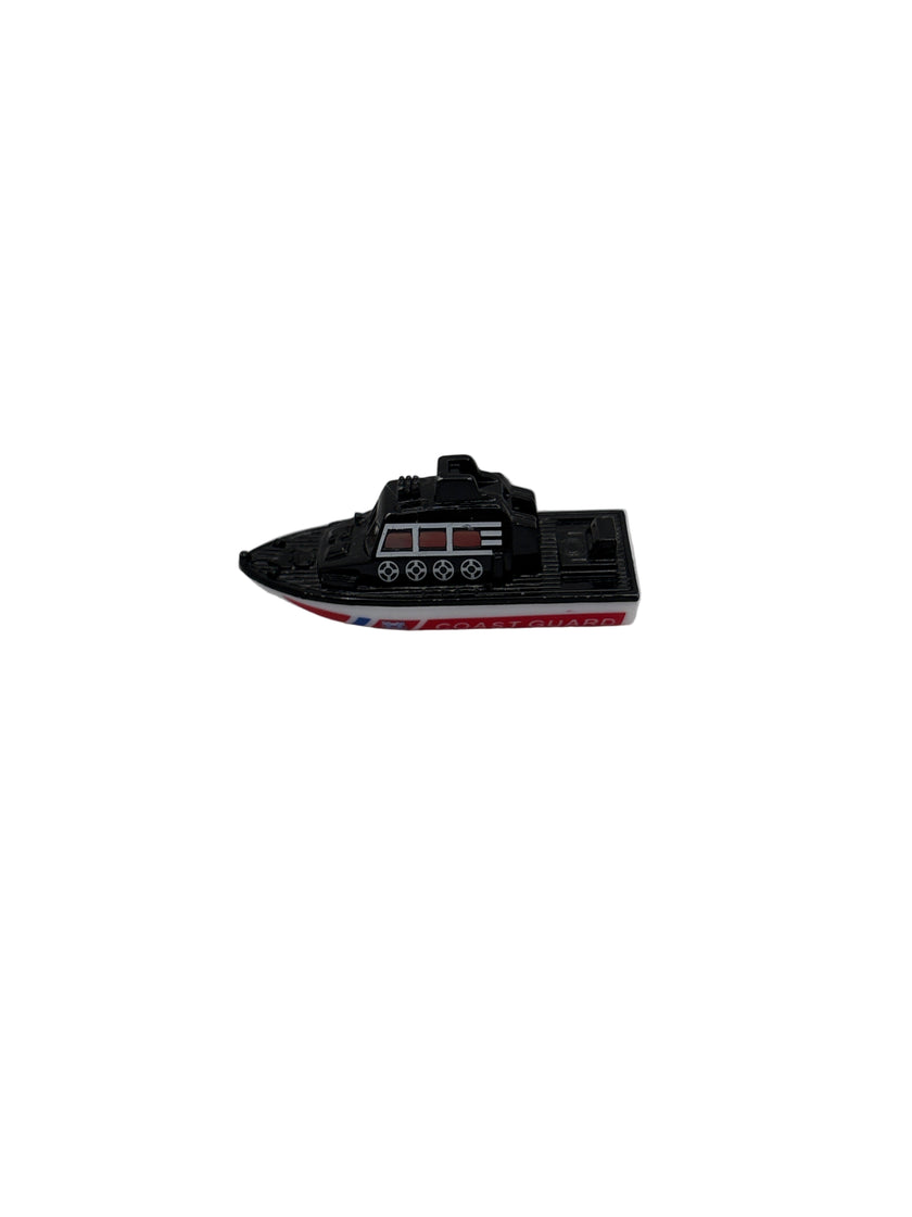 Matchbox Sea Rescue Boat Diecast black