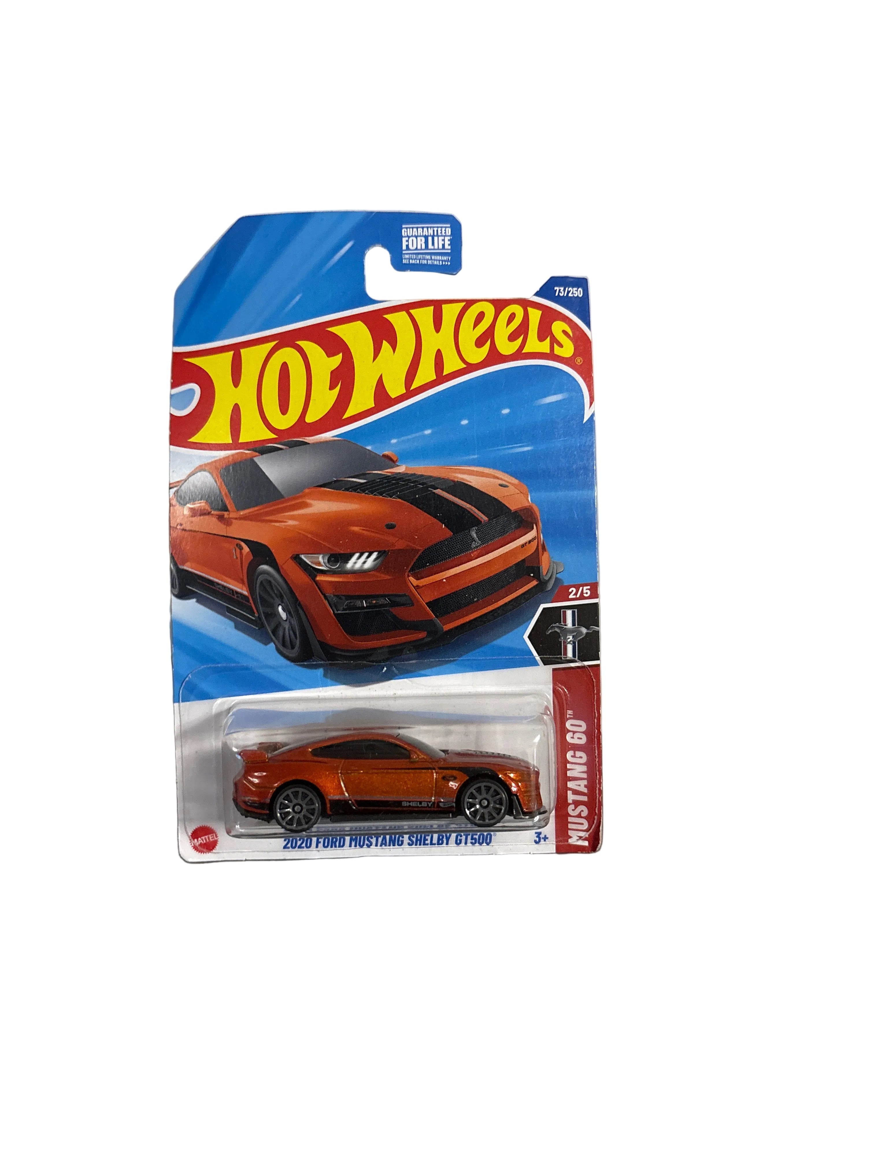 Hot Wheels 2020 Ford Mustang Shelby GT500 Diecast orange