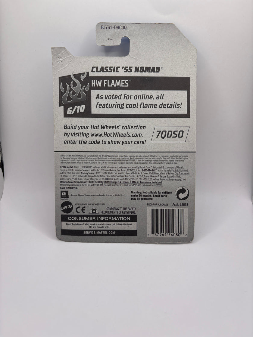 Hot Wheels Classic 55 Nomad Diecast