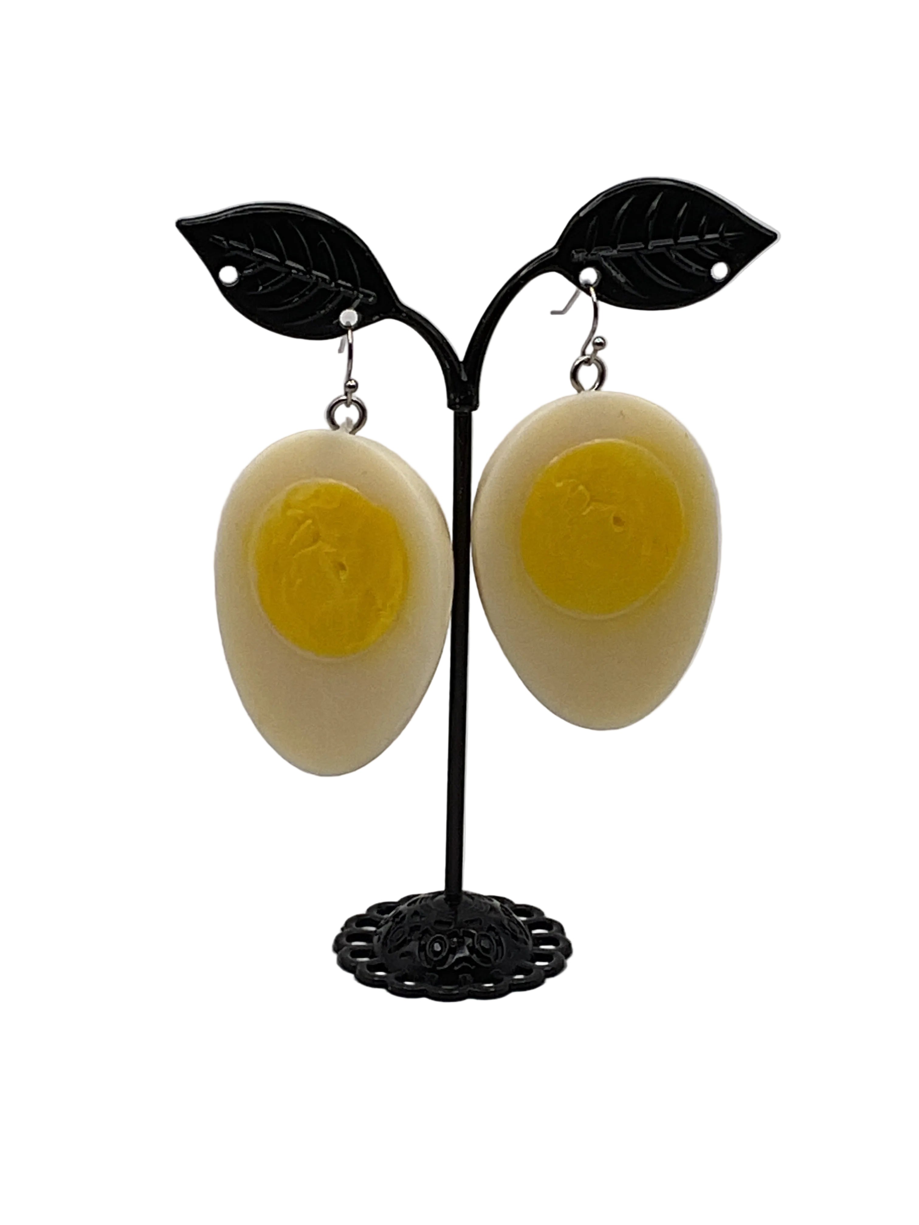 Boiled Egg Earrings