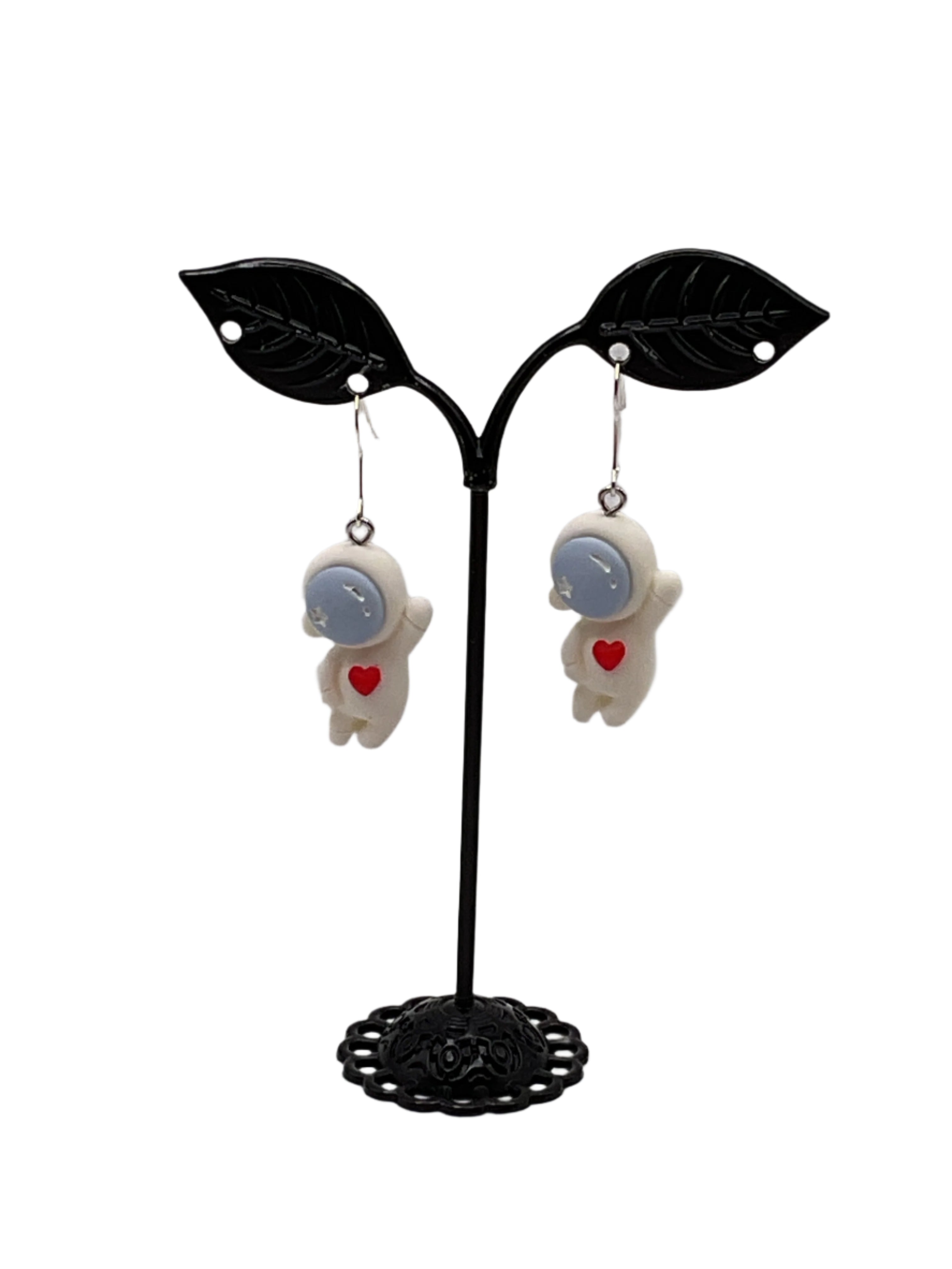 Waving Astronaut earrings