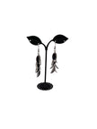 Silver earrings