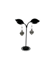 Glow in the dark sea shell earrings