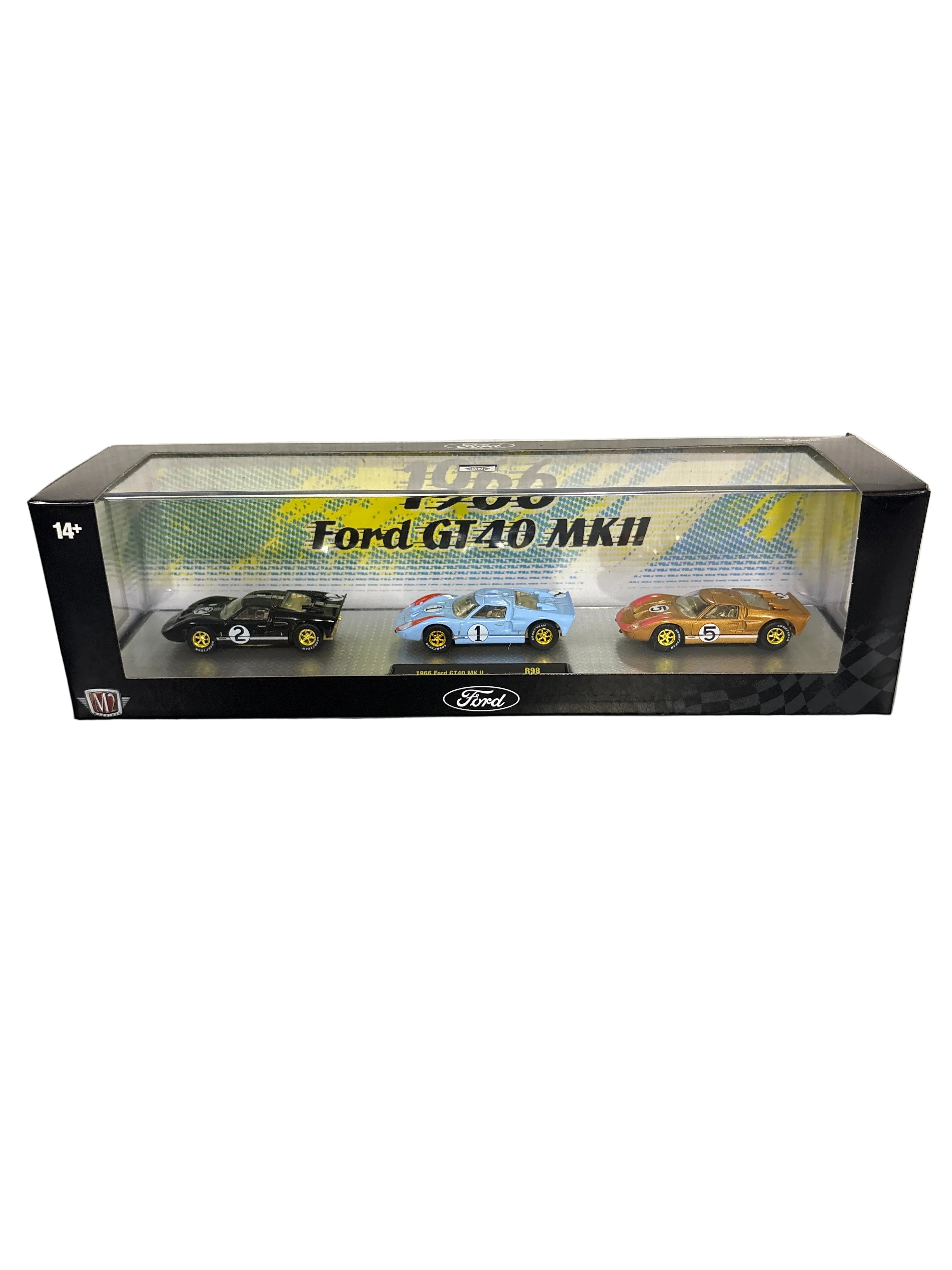 M2 1966 Ford GT40 MK II Diecast multi color