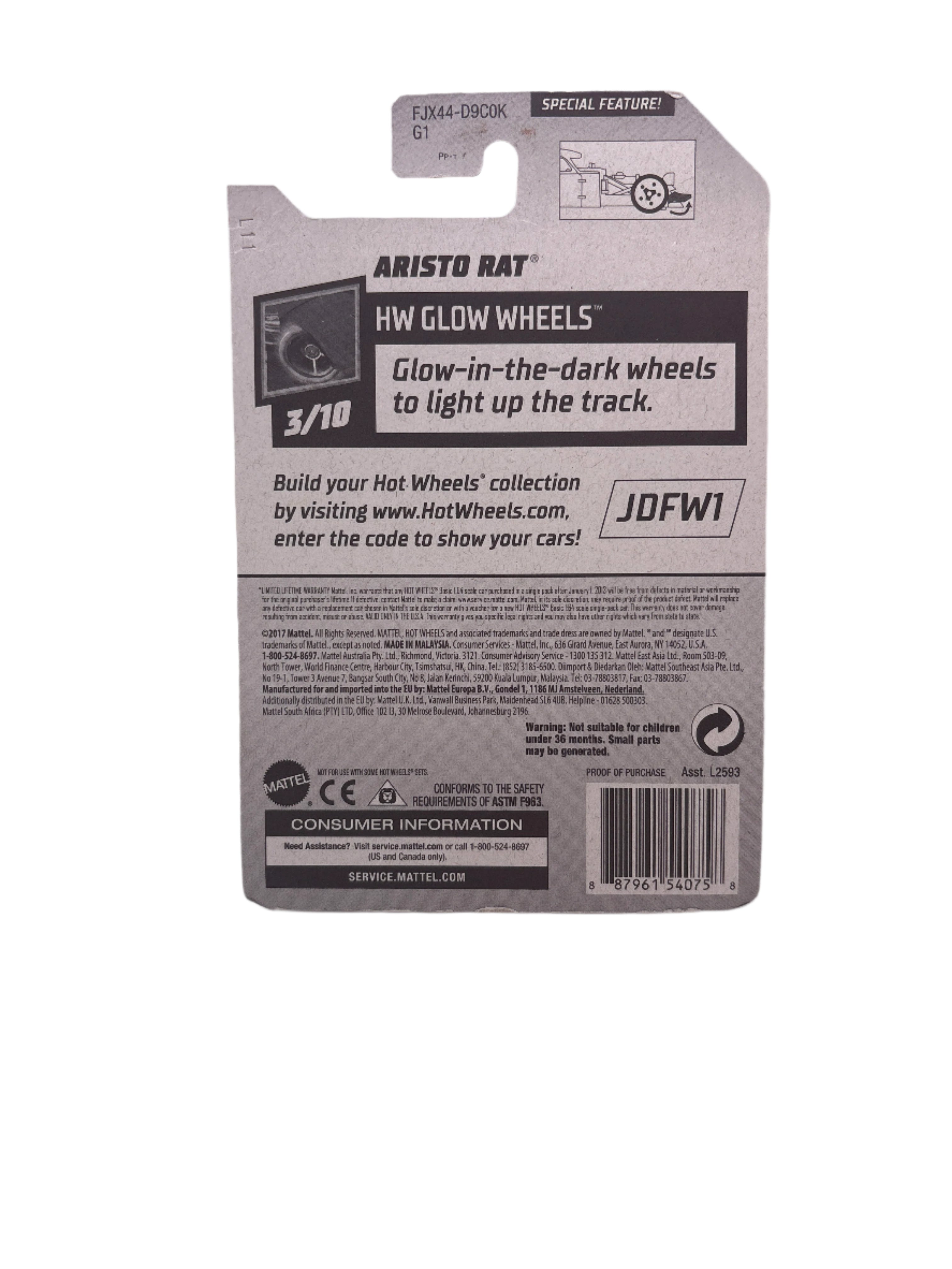 Hot Wheels Aristo Rat Diecast