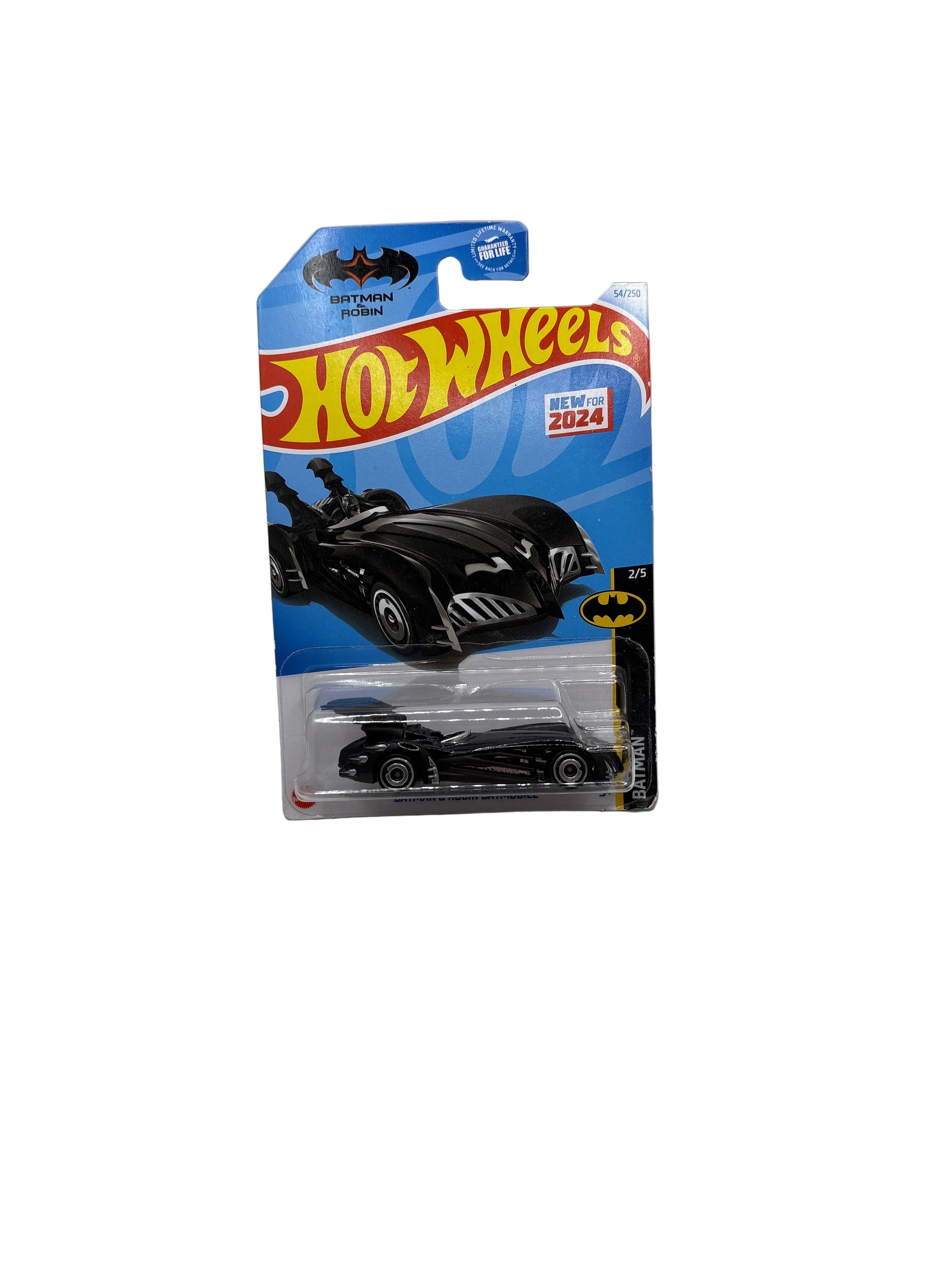 Hot Wheels Batman & Robin Batmobile Diecast black