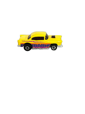 Hot Wheels 55 Chevy Diecast yellow