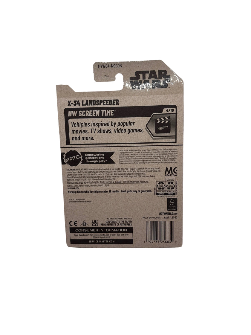 Hot Wheels X-34 Landspeeder Diecast